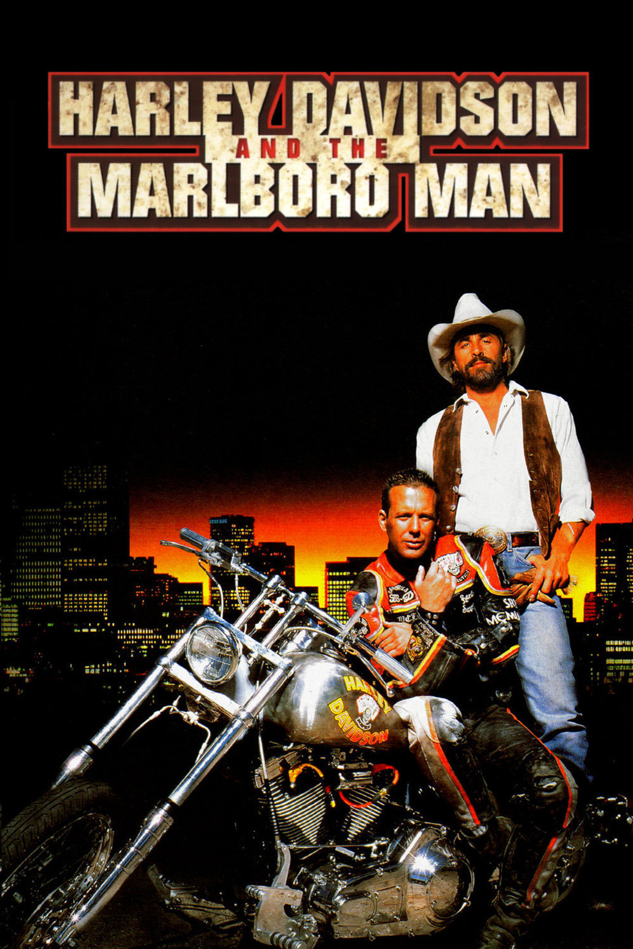 Pôster de Harley Davidson and the Marlboro Man