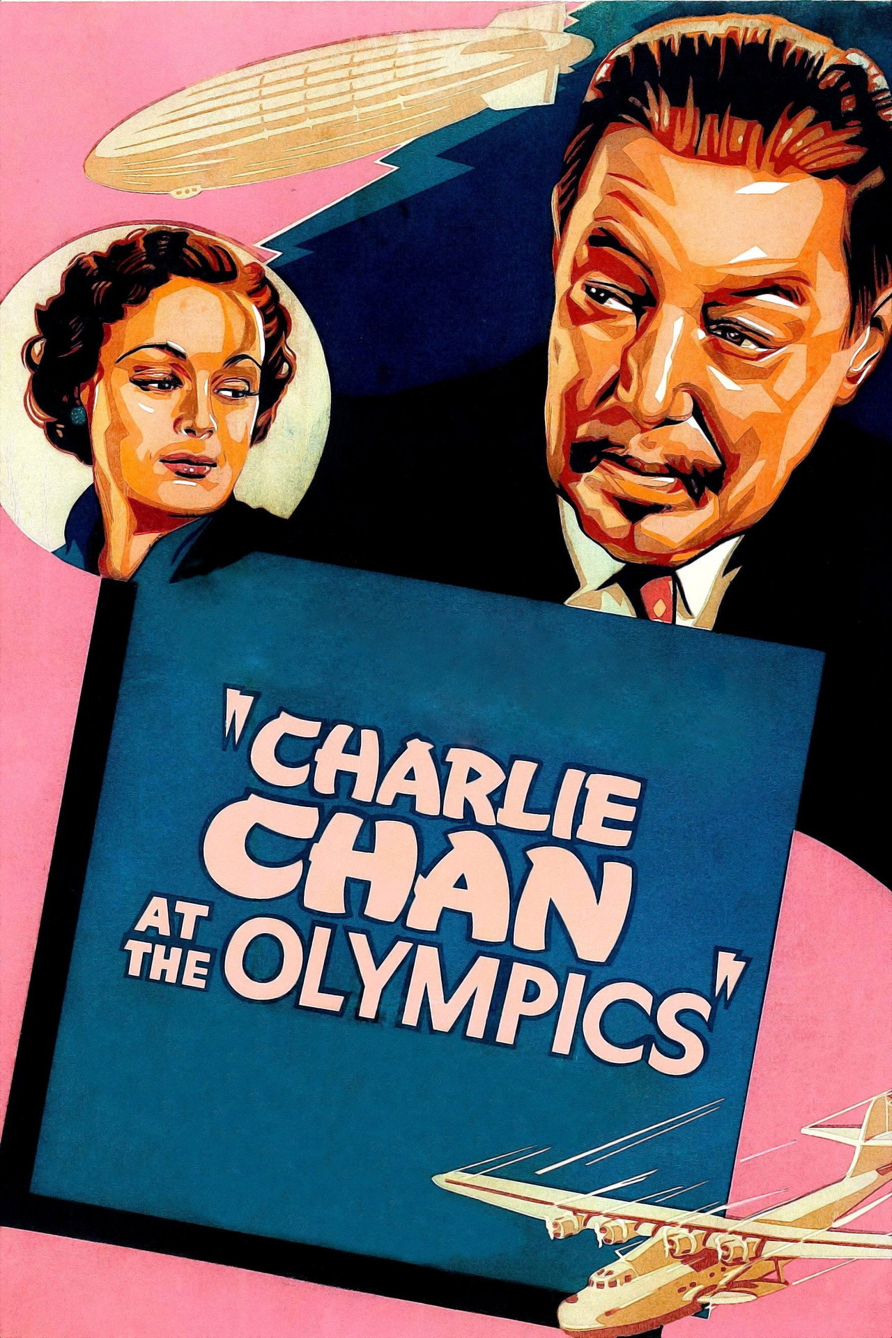 Pôster de Charlie Chan at the Olympics