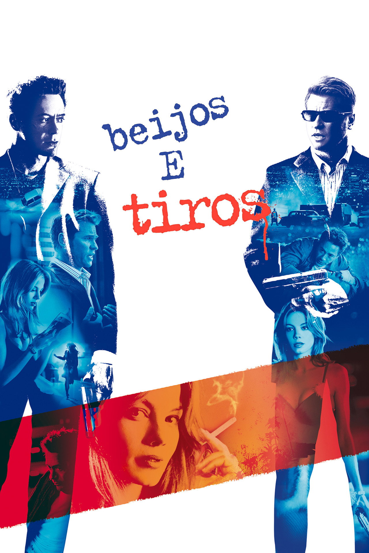 Pôster de Beijos e Tiros