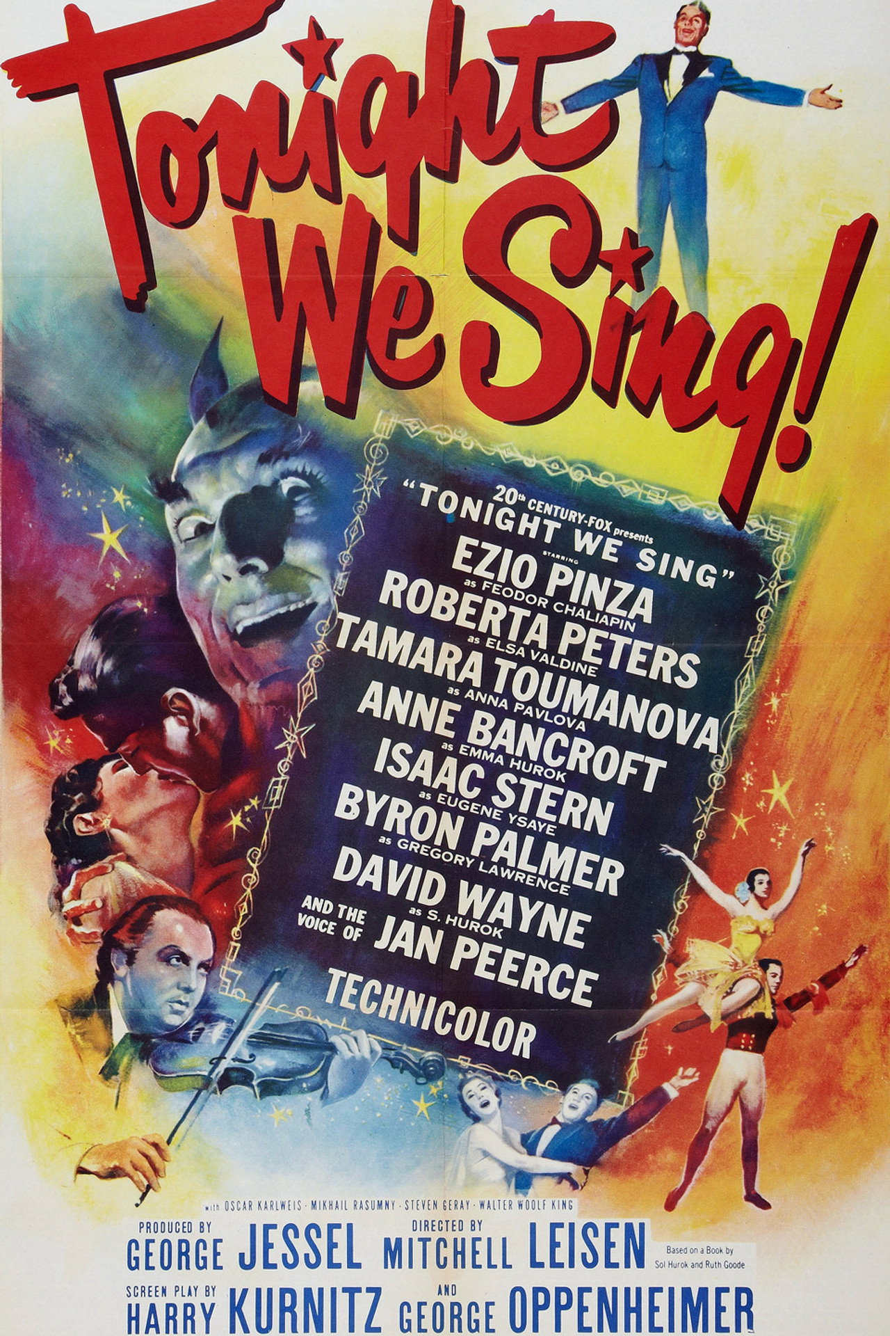 Pôster de Tonight We Sing