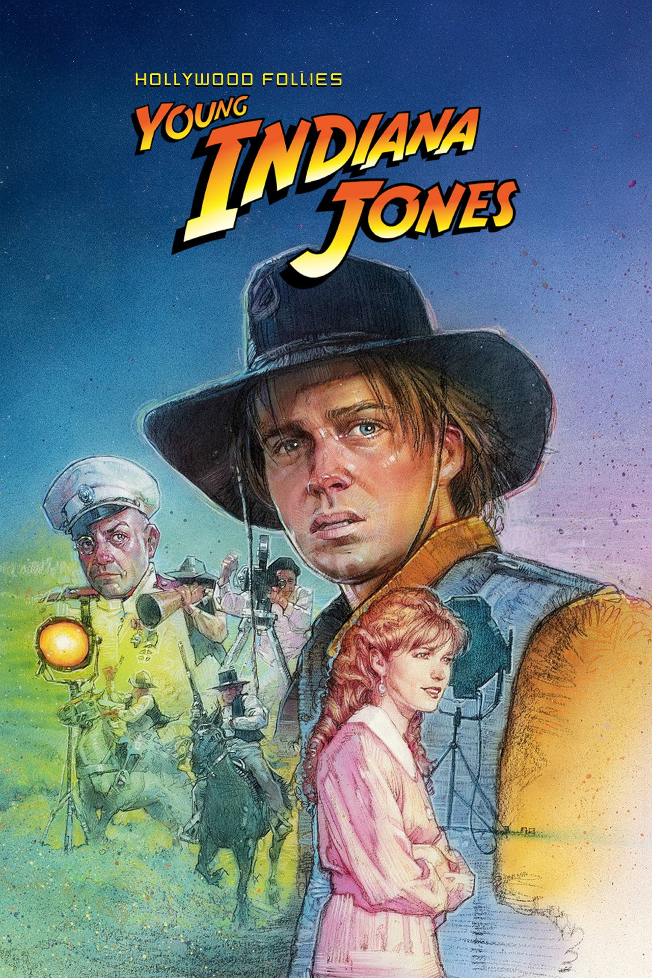 Pôster de The Adventures of Young Indiana Jones: Hollywood Follies