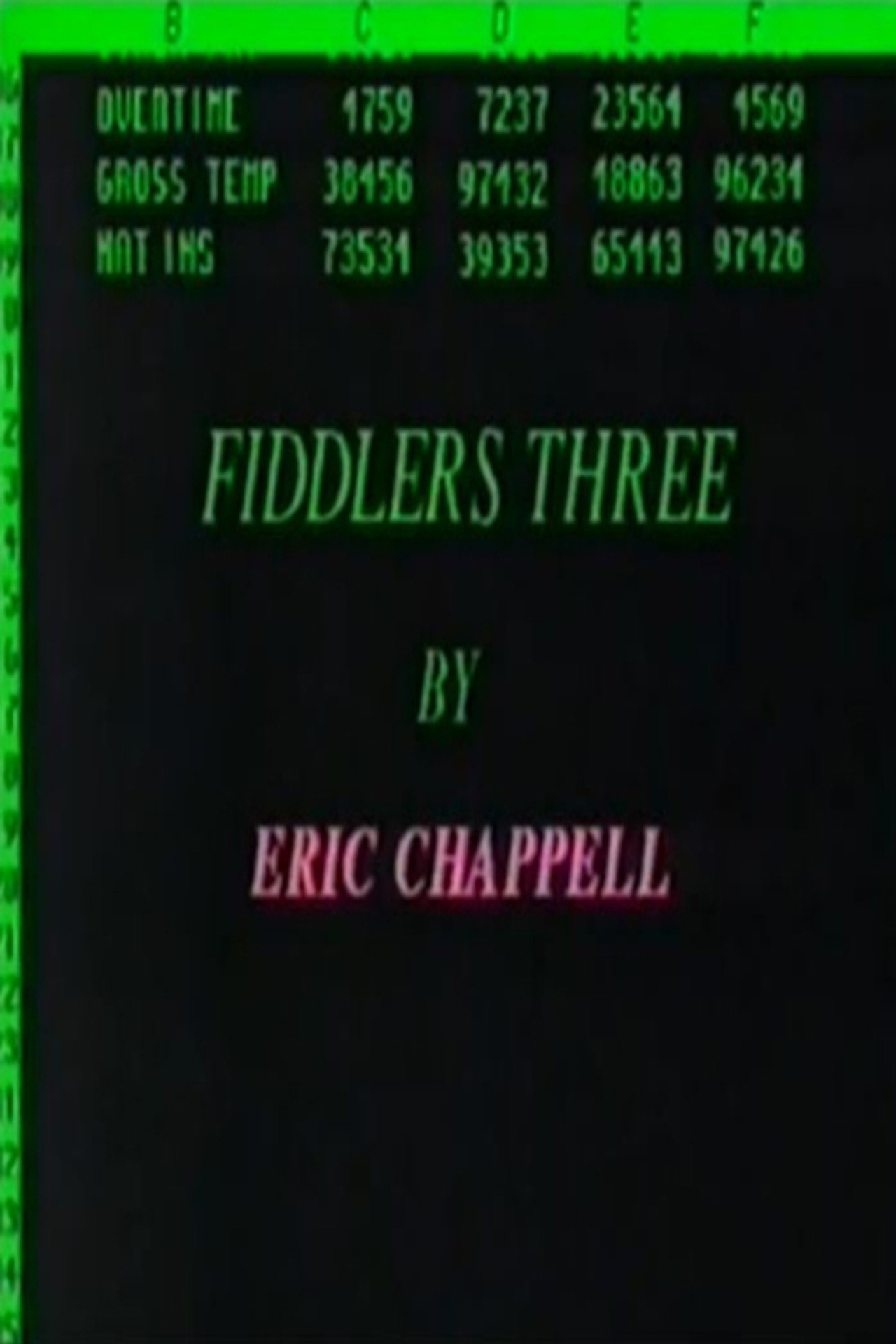 Pôster de Fiddlers Three