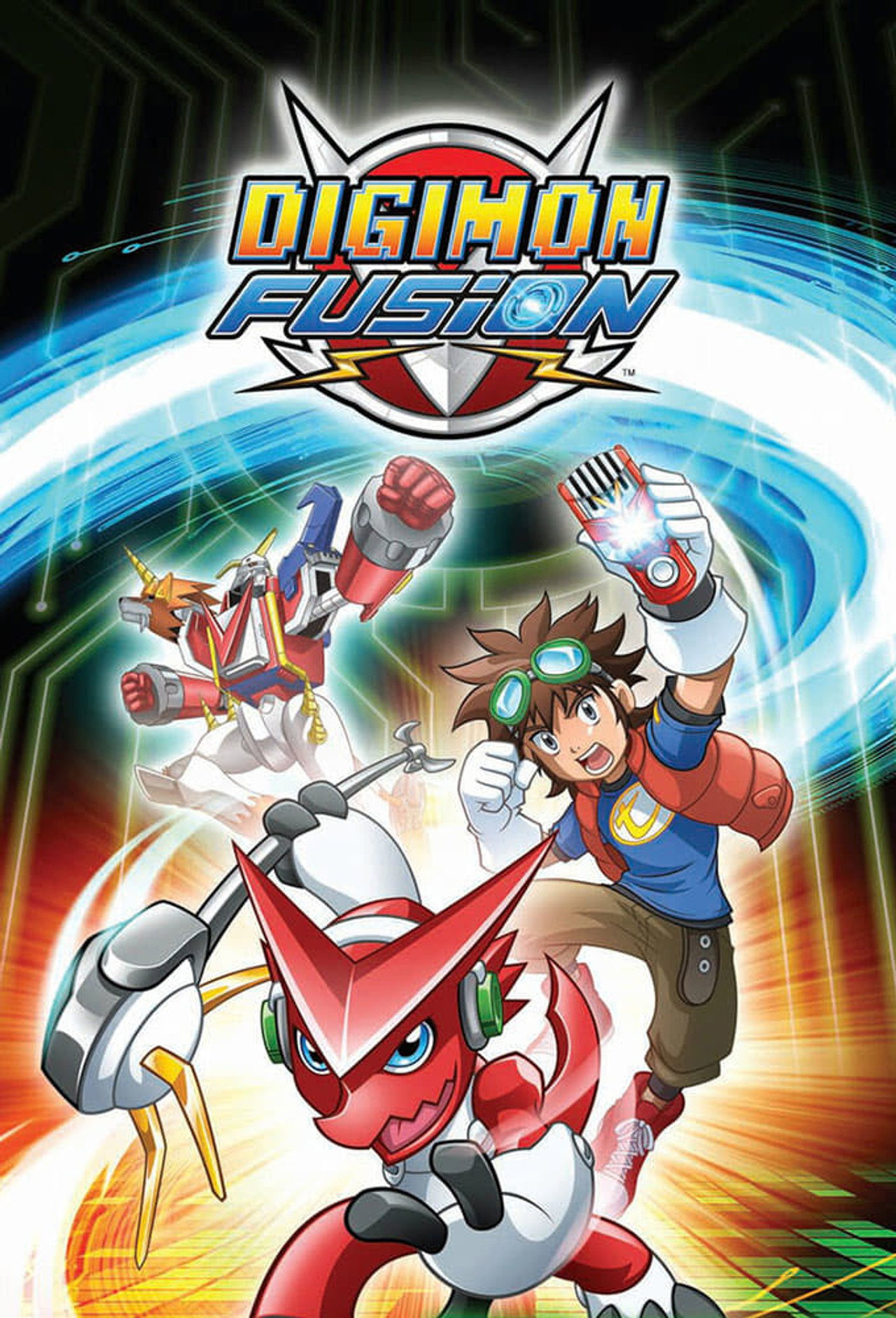 Pôster de Digimon Fusion