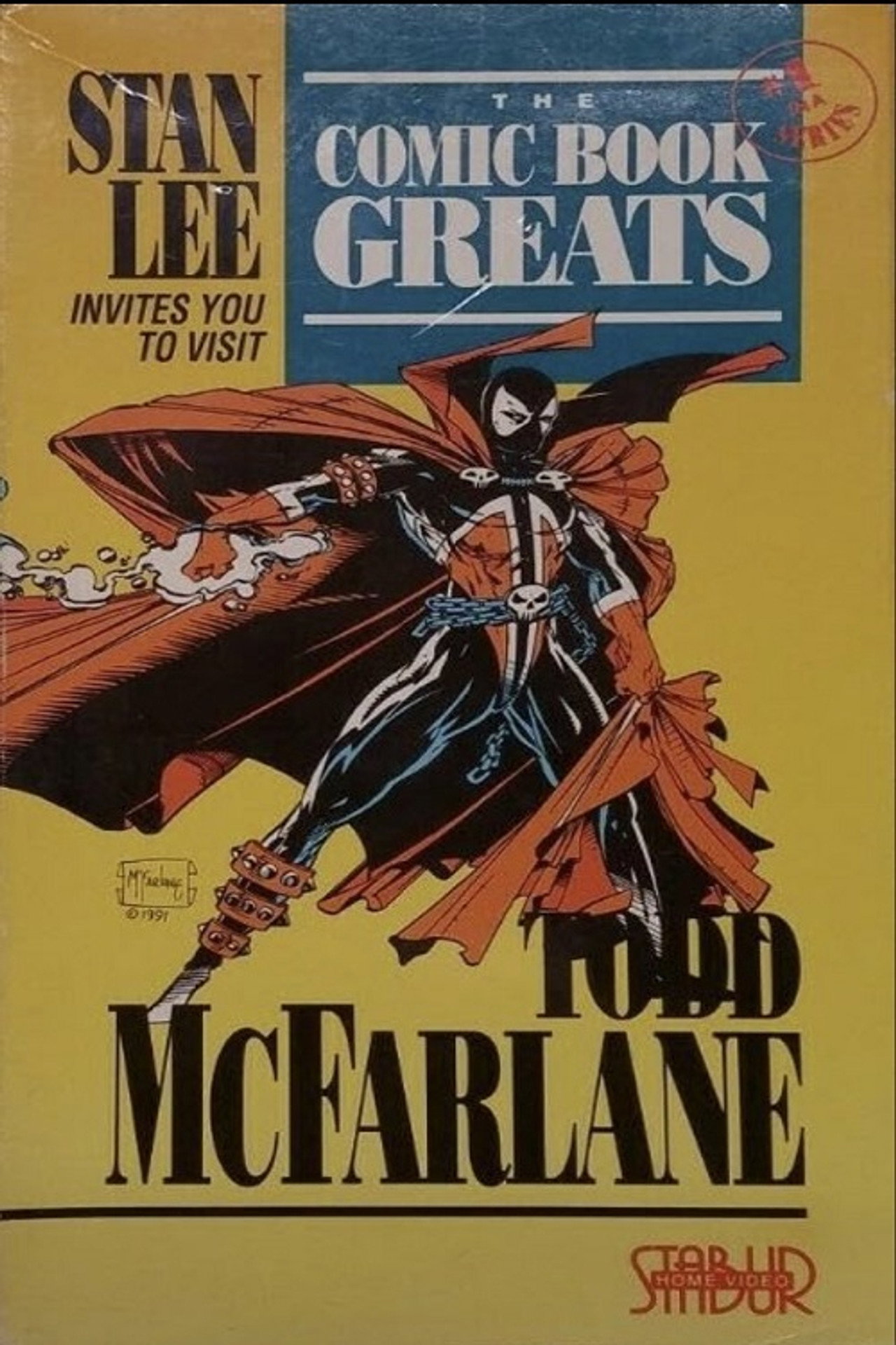 Pôster de The Comic Book Greats: Todd McFarlane