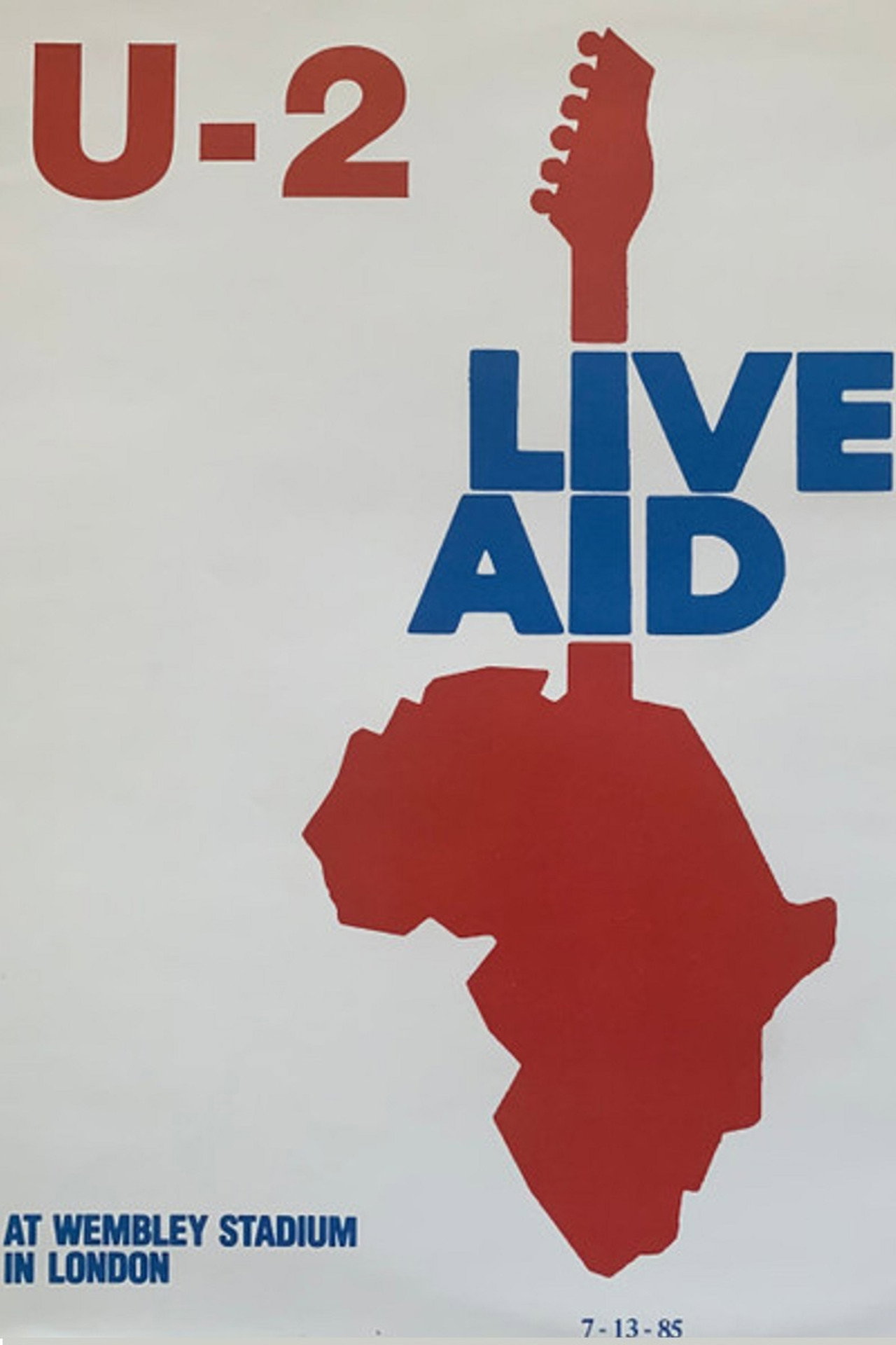 Pôster de U2 at Live Aid