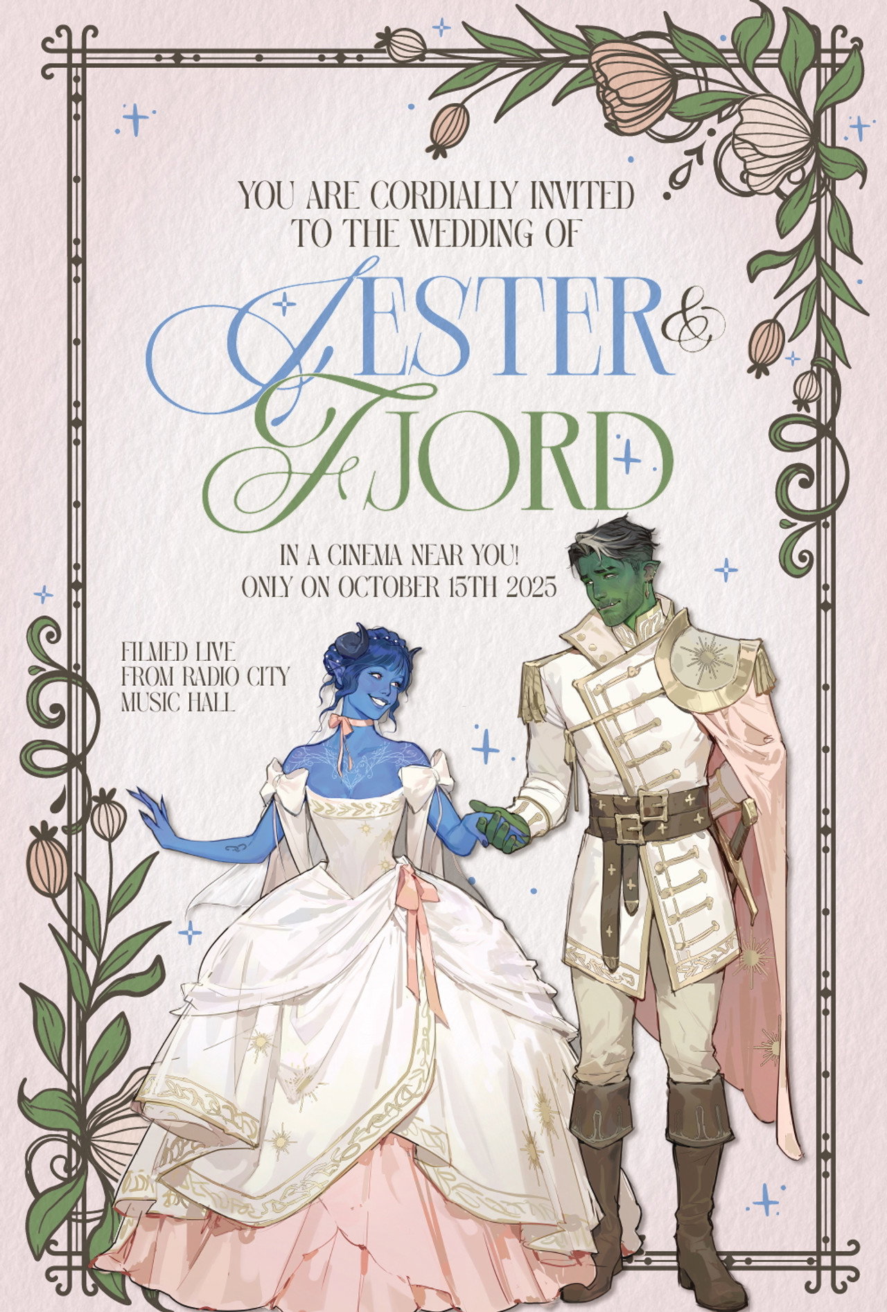 Pôster de Critical Role Live: Jester and Fjord's Wedding