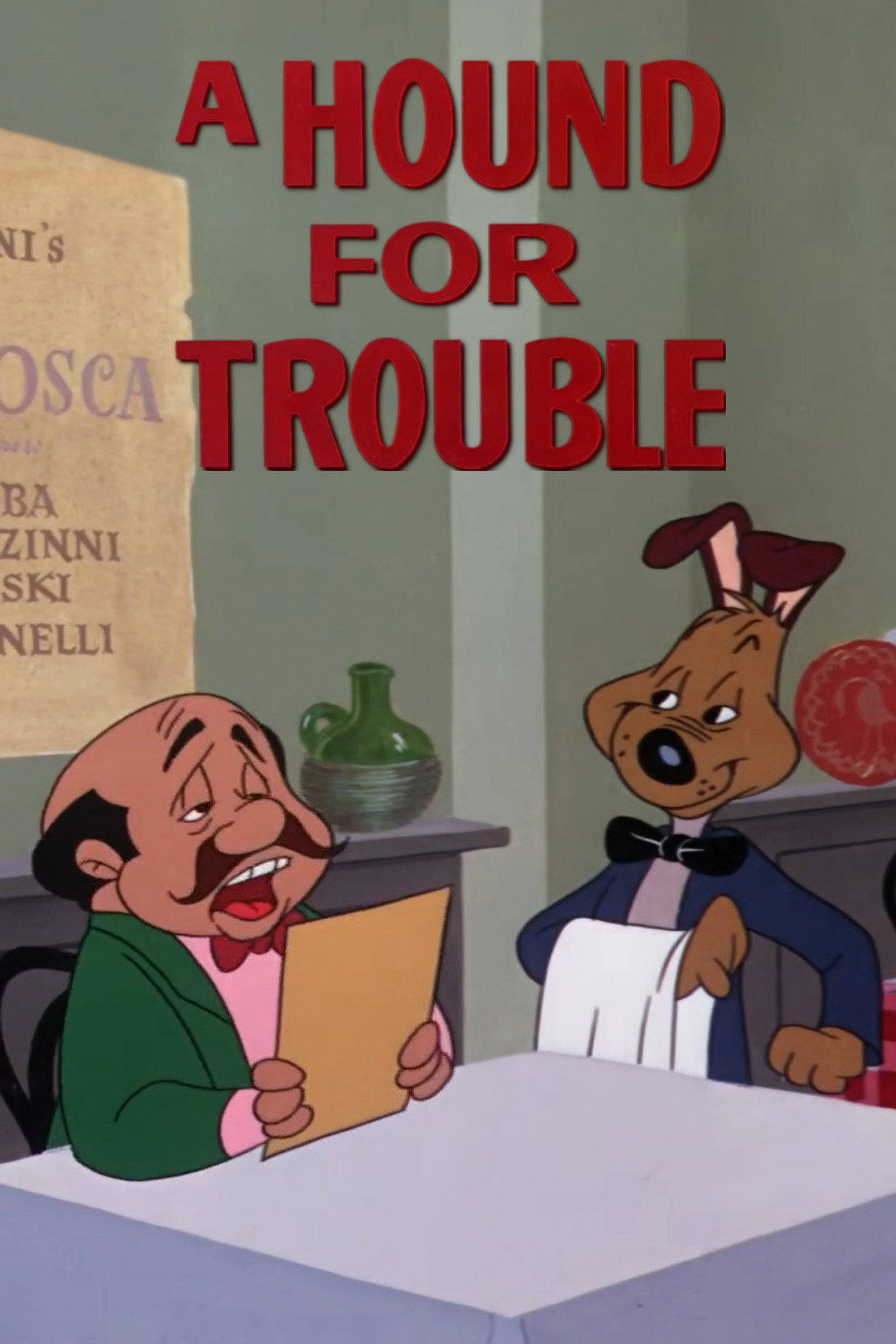 Pôster de A Hound for Trouble