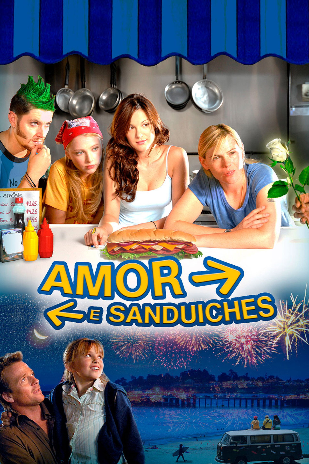 Pôster de Amor e Sanduiches