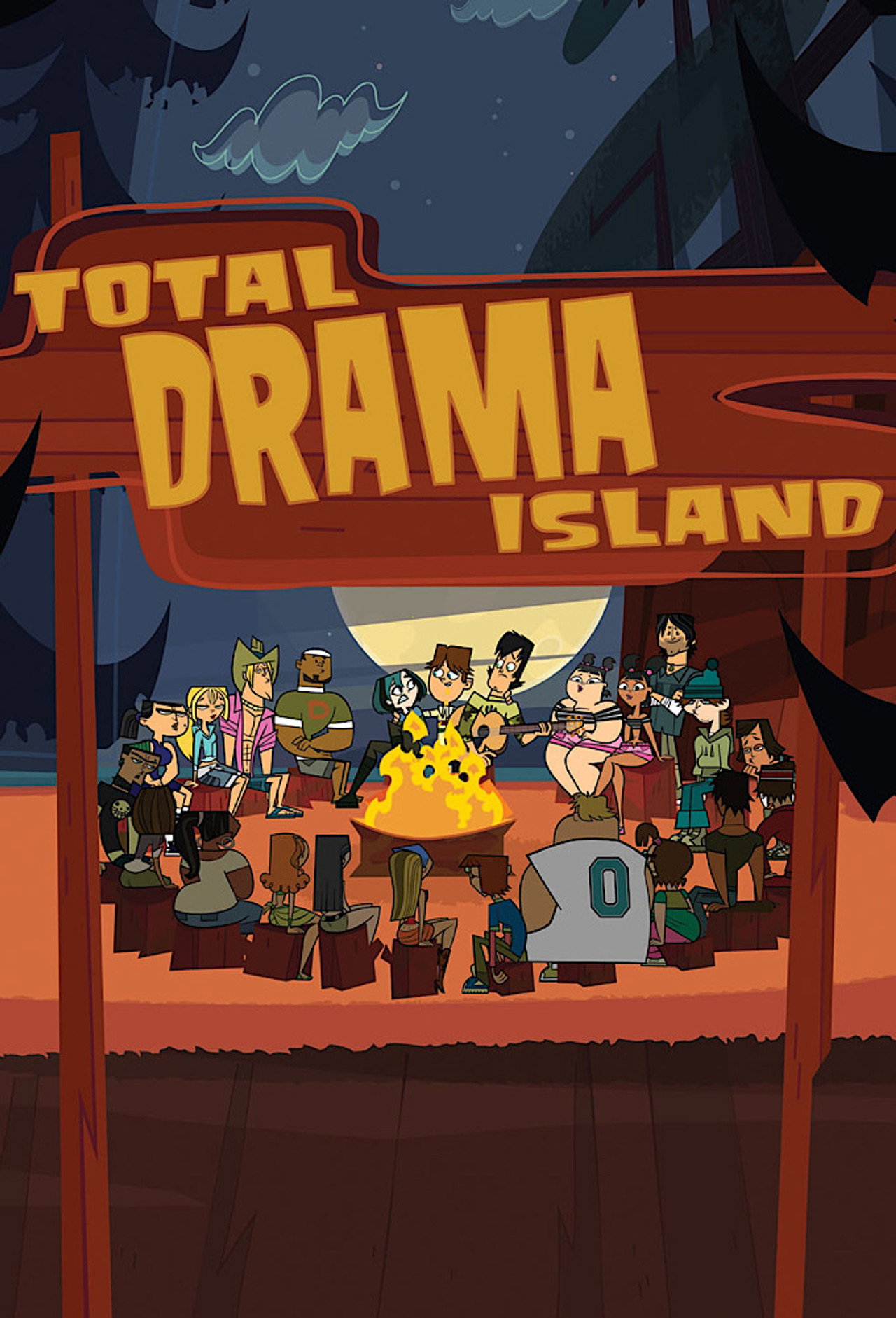 Pôster de Total Drama Island