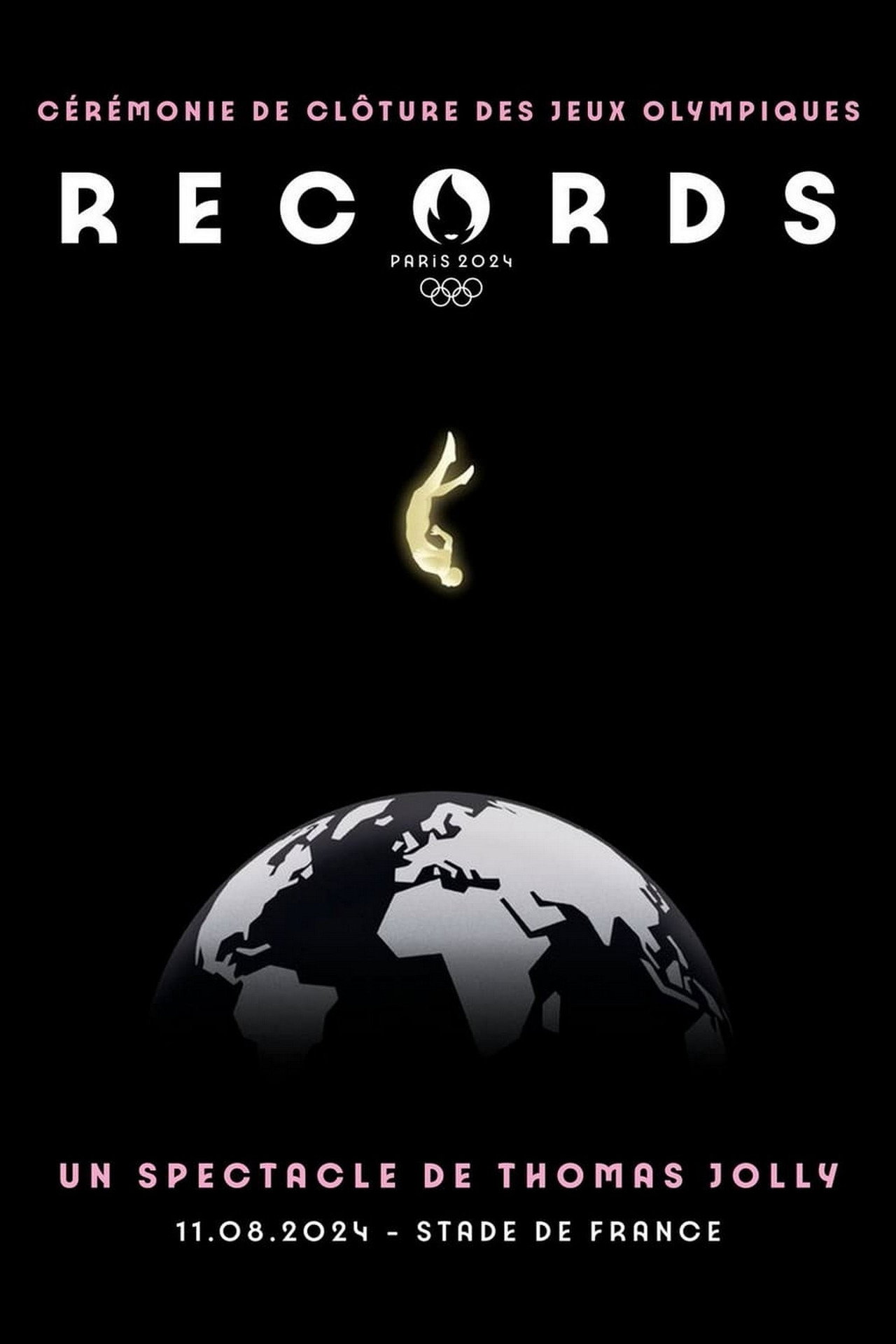 Pôster de Cérémonie de clôture des Jeux Olympiques de Paris 2024