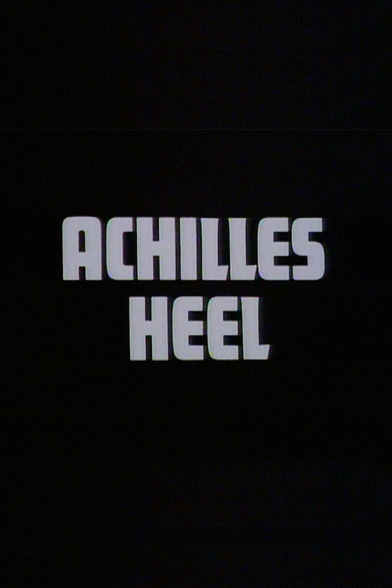 Pôster de Achilles Heel