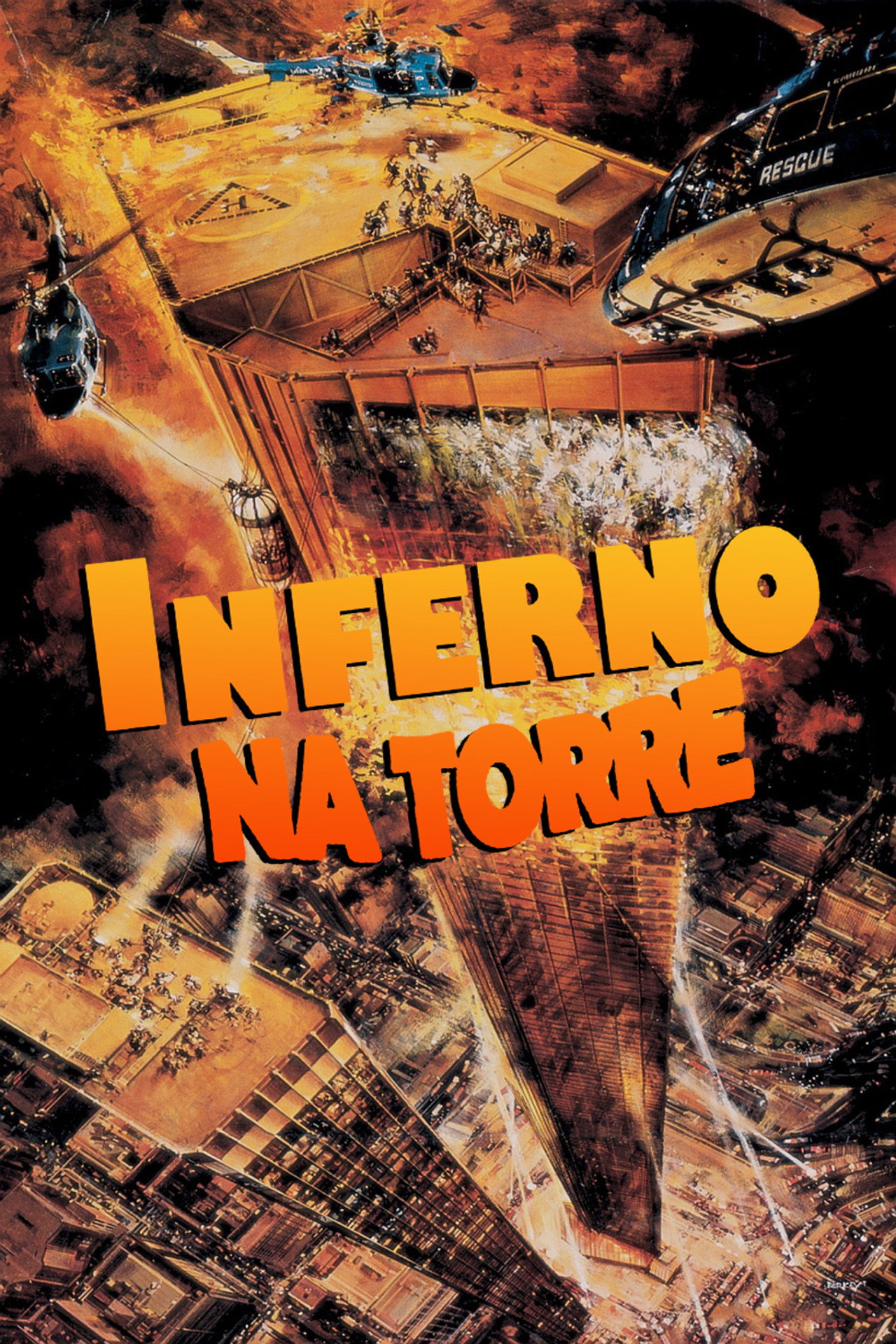 Pôster de Inferno na torre
