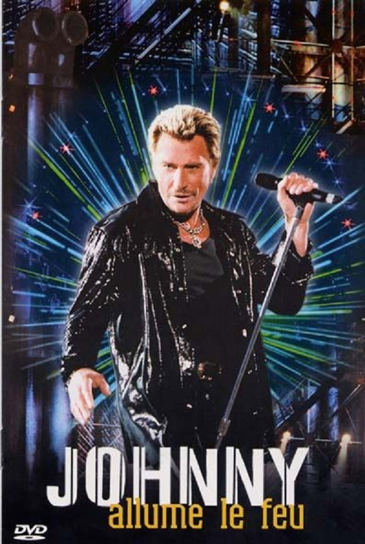 Pôster de Johnny Hallyday Allume le feu au Stade de France