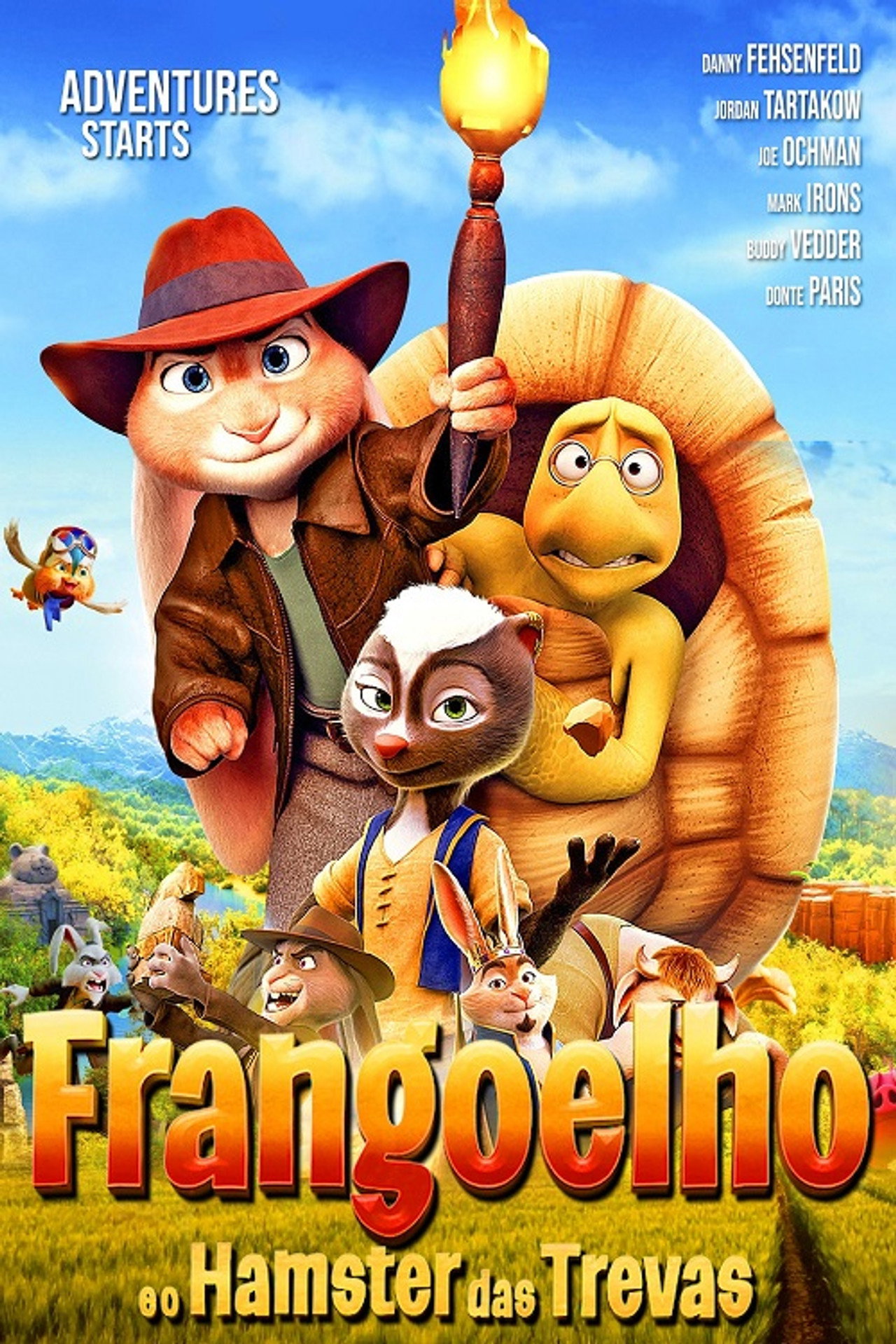 Pôster de Frangoelho e o Hamster das Trevas