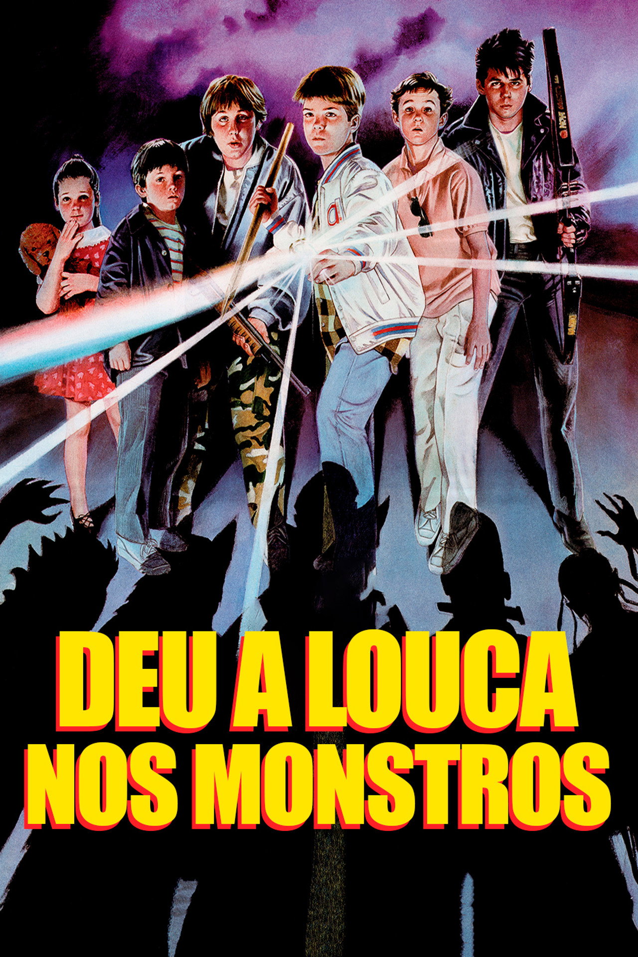 Pôster de Deu a Louca nos Monstros