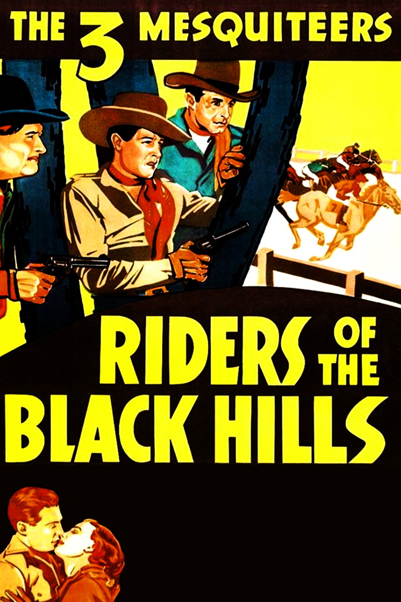 Pôster de Riders of the Black Hills