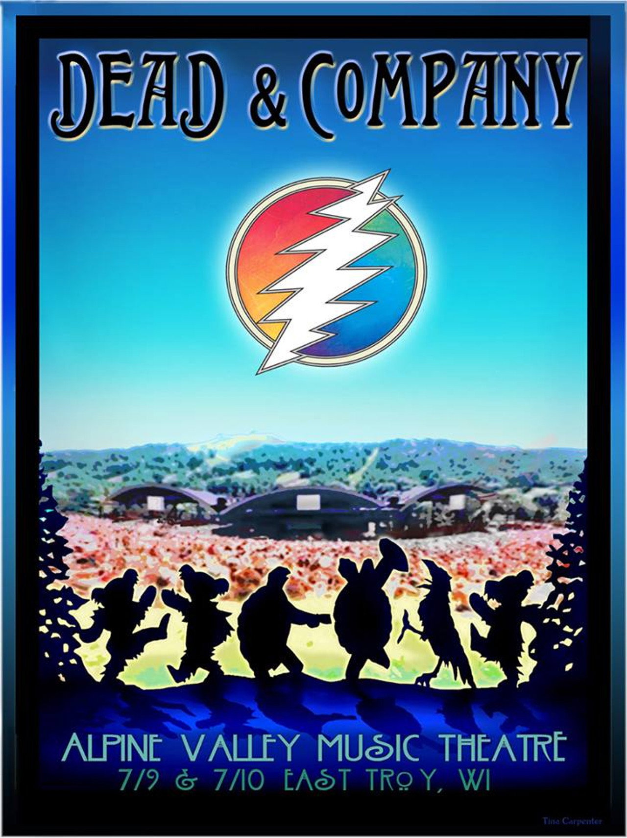 Pôster de Dead & Company 2016-07-10 Alpine Valley Music Theatre, Elkhorn, WI