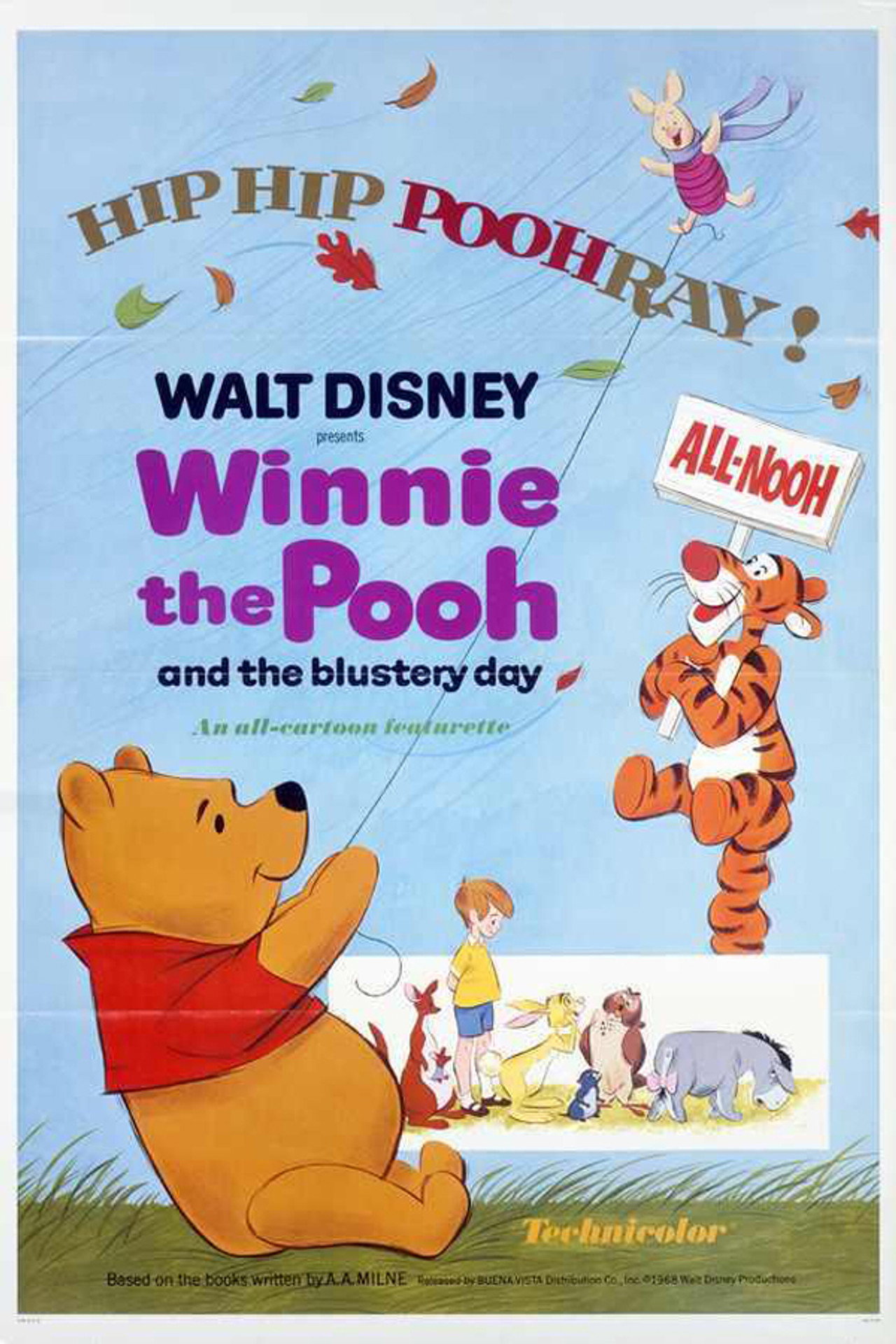 Pôster de Winnie the Pooh and the Blustery Day