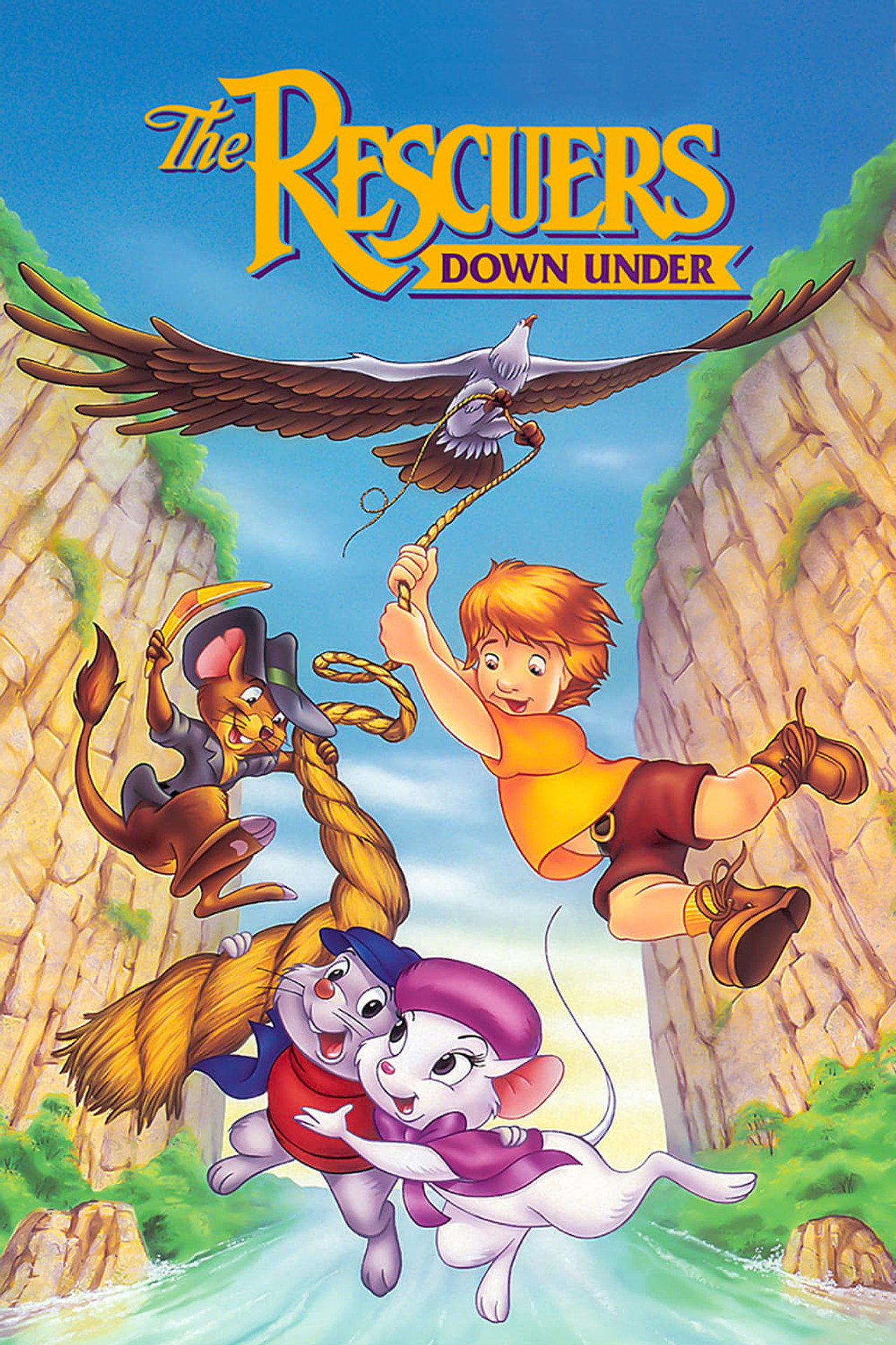 Pôster de The Rescuers Down Under