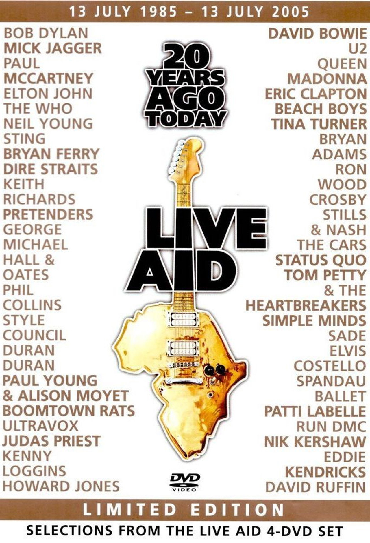 Pôster de Live Aid: 20 Years Ago Today