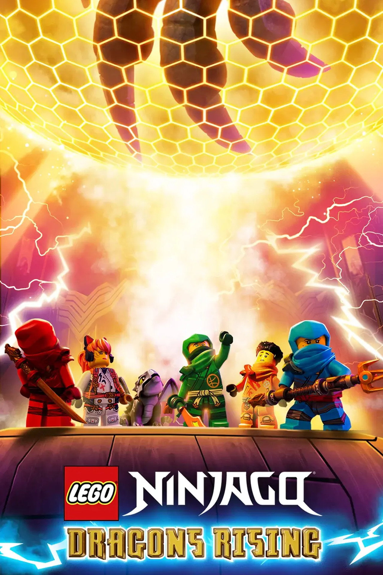 Pôster de LEGO Ninjago: Dragons Rising