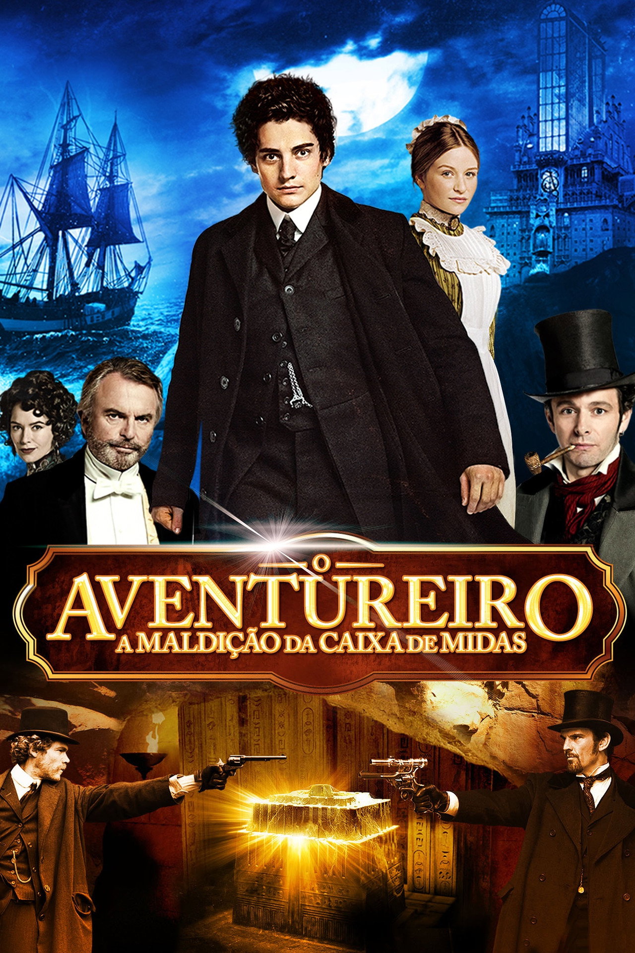 Pôster de O Aventureiro: A Maldição da Caixa de Midas