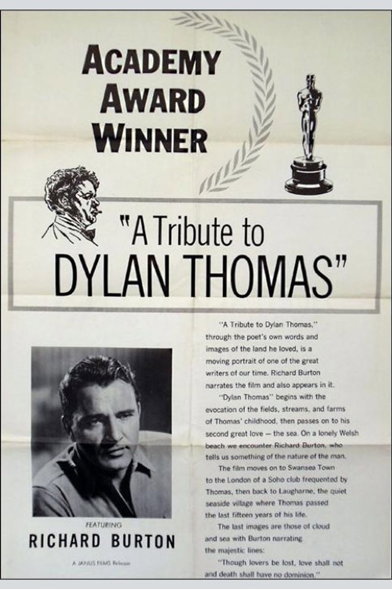 Pôster de Dylan Thomas