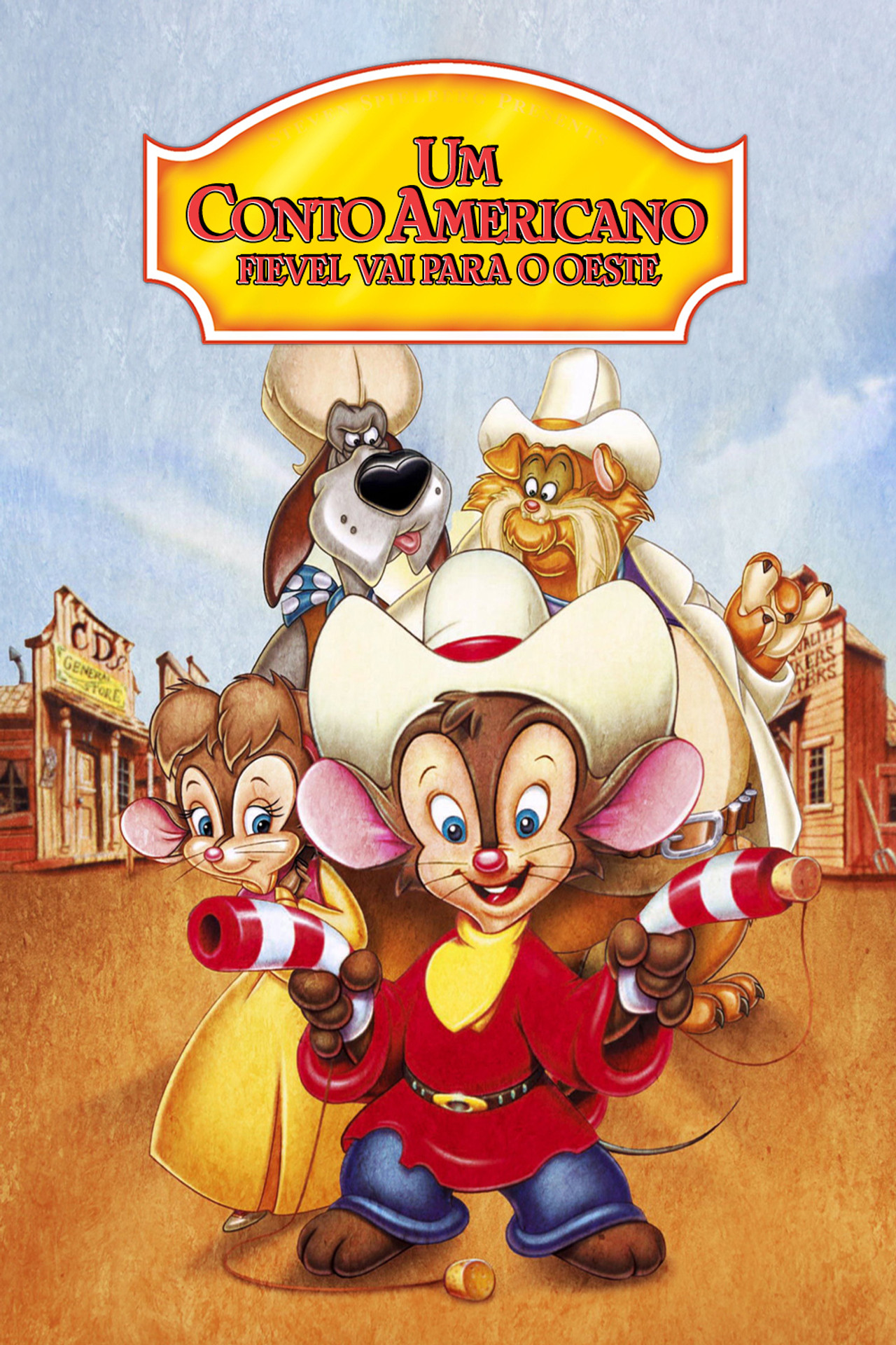 Pôster de Um Conto Americano: Fievel Vai para o Oeste