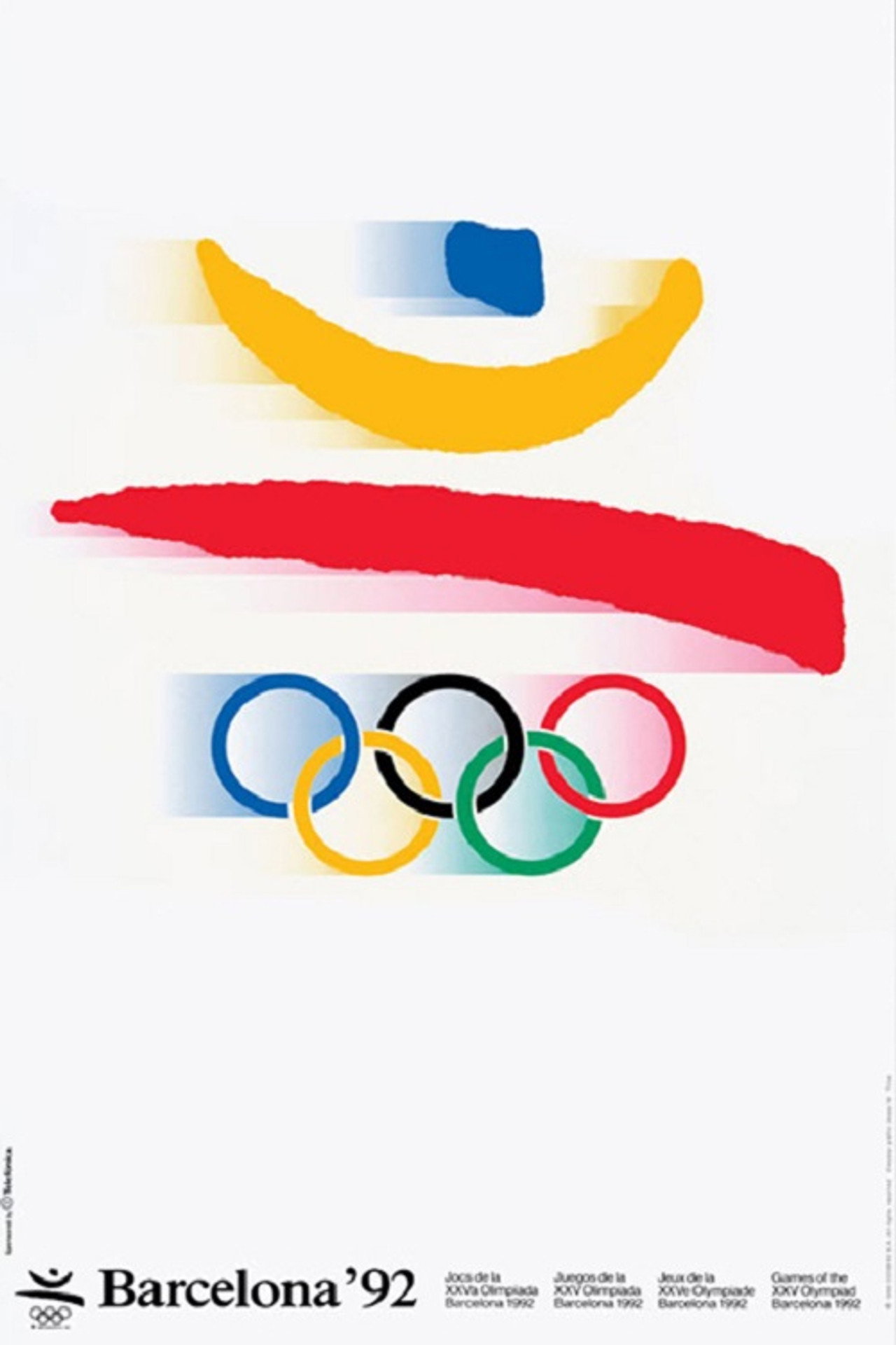 Pôster de Ceremonia de inauguración juegos olímpicos Barcelona '92