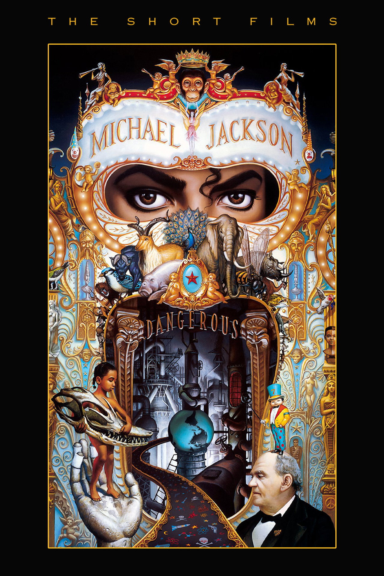 Pôster de Michael Jackson: Dangerous - The Short Films