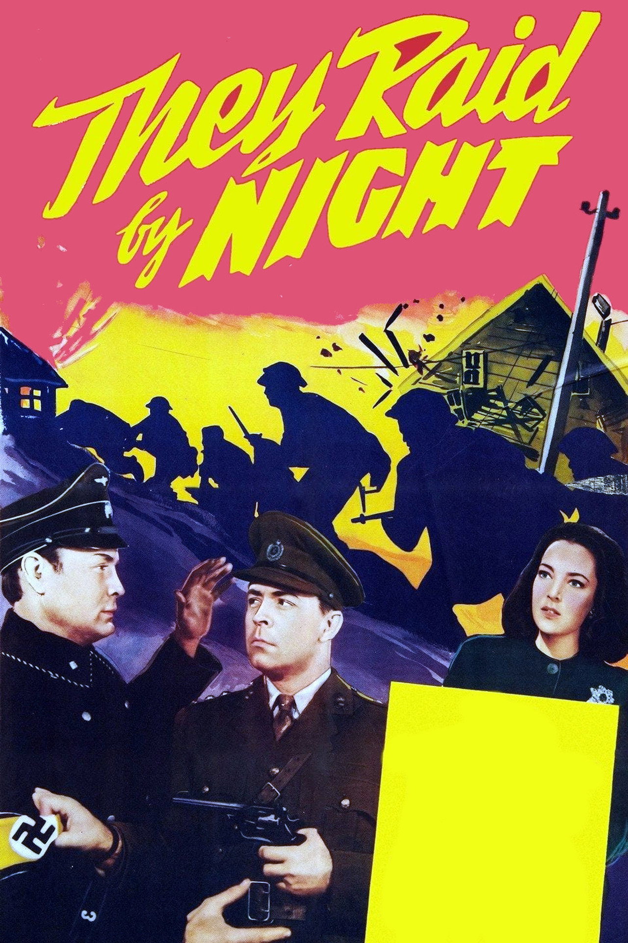 Pôster de They Raid by Night