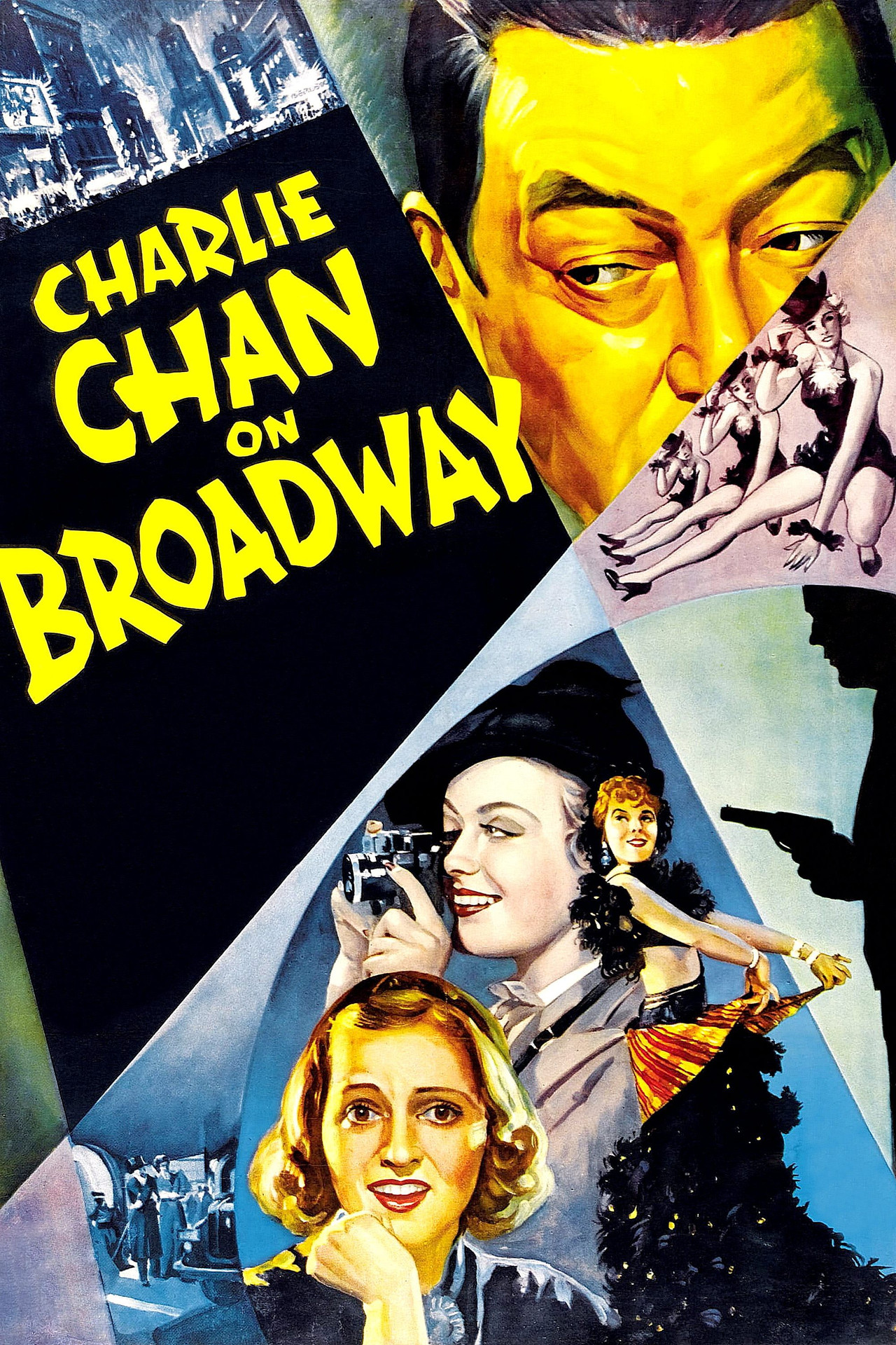 Pôster de Charlie Chan on Broadway