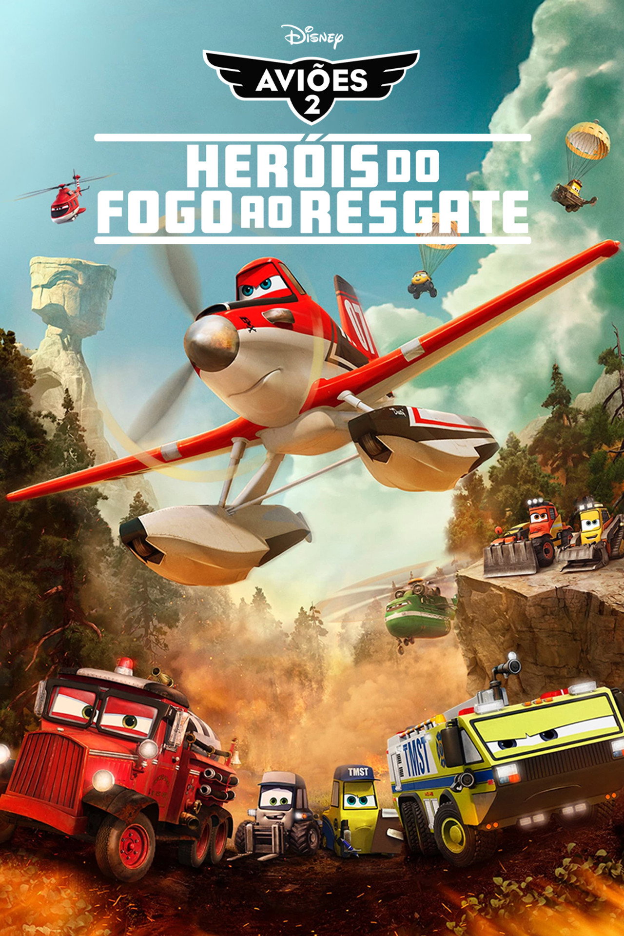 Pôster de Aviões 2: Heróis do Fogo ao Resgate