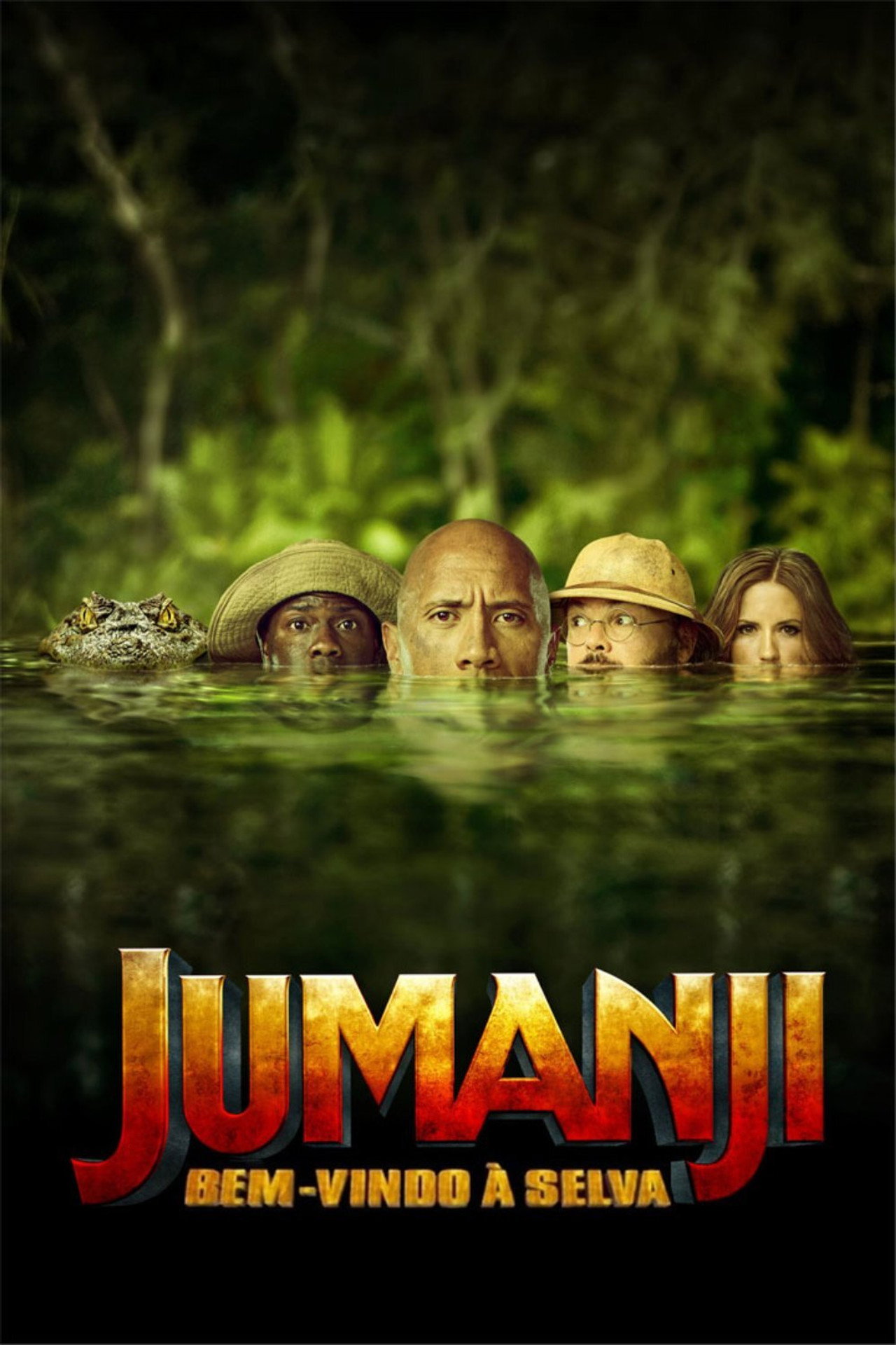 Pôster de Jumanji: Bem-Vindo à Selva