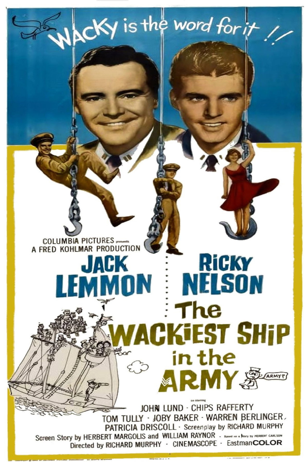 Pôster de The Wackiest Ship in the Army