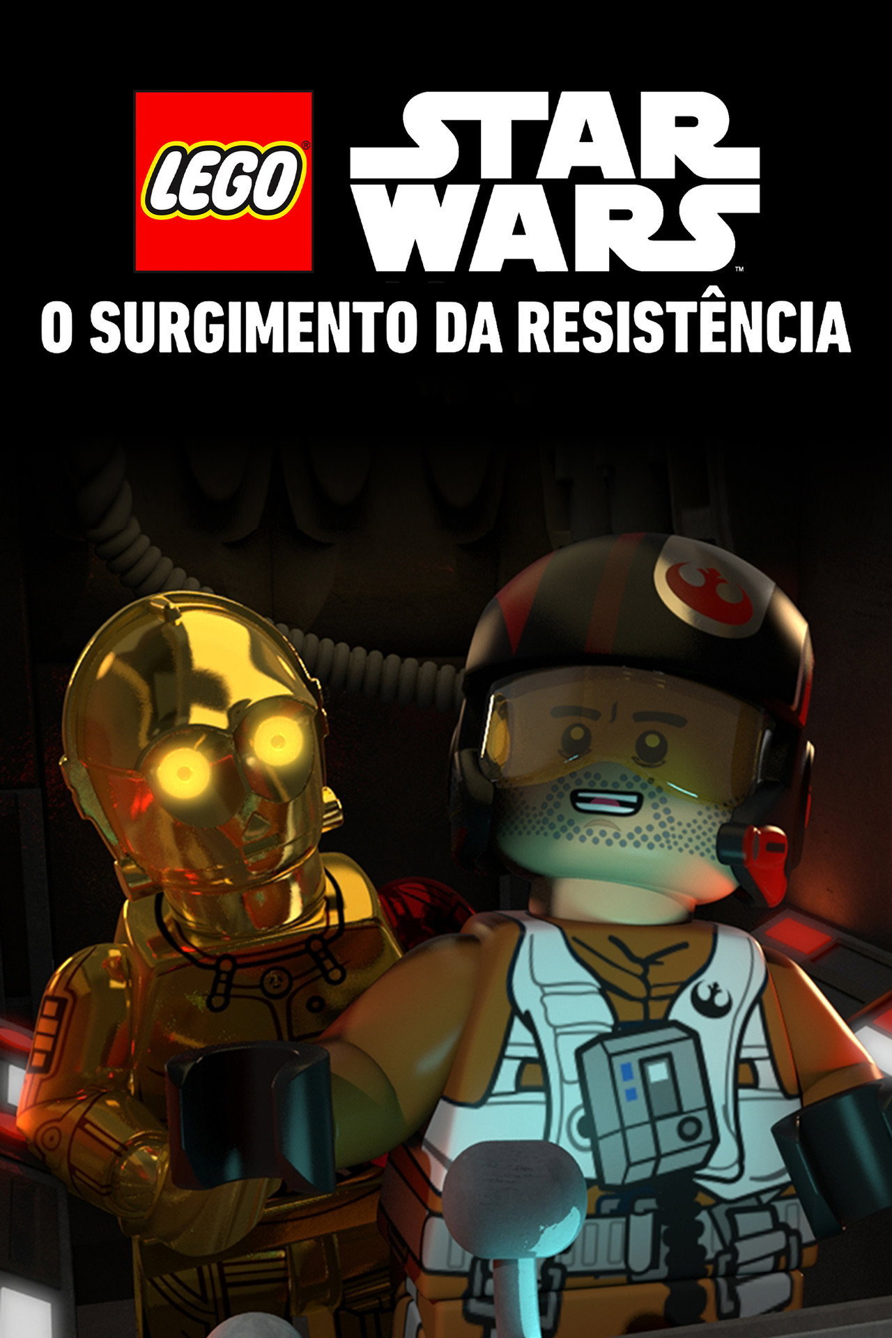 Pôster de LEGO Star Wars: O Surgimento da Resistência