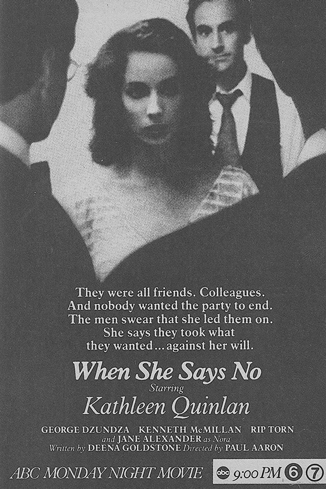 Pôster de When She Says No