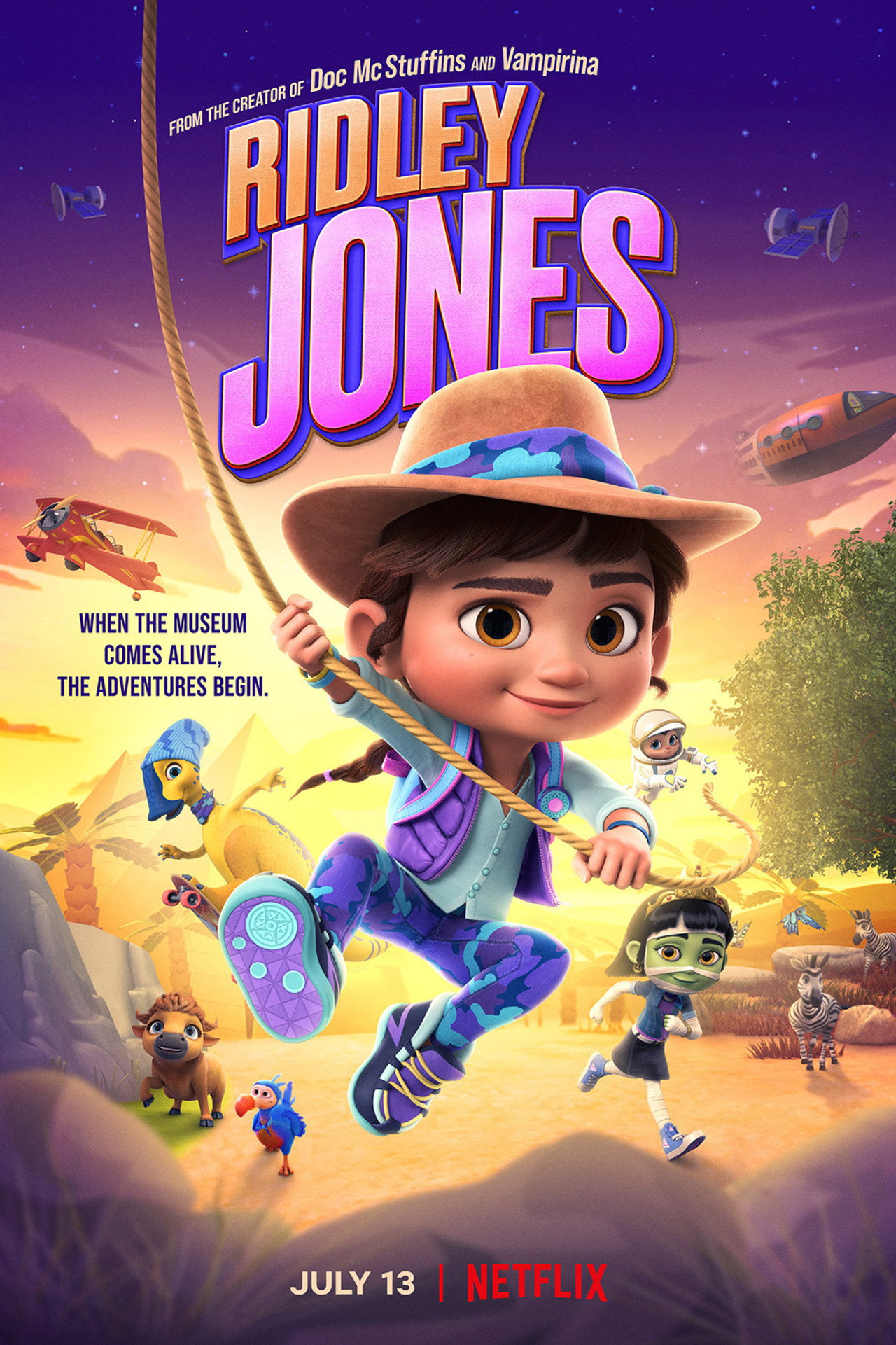Pôster de Ridley Jones: A Guardiã do Museu