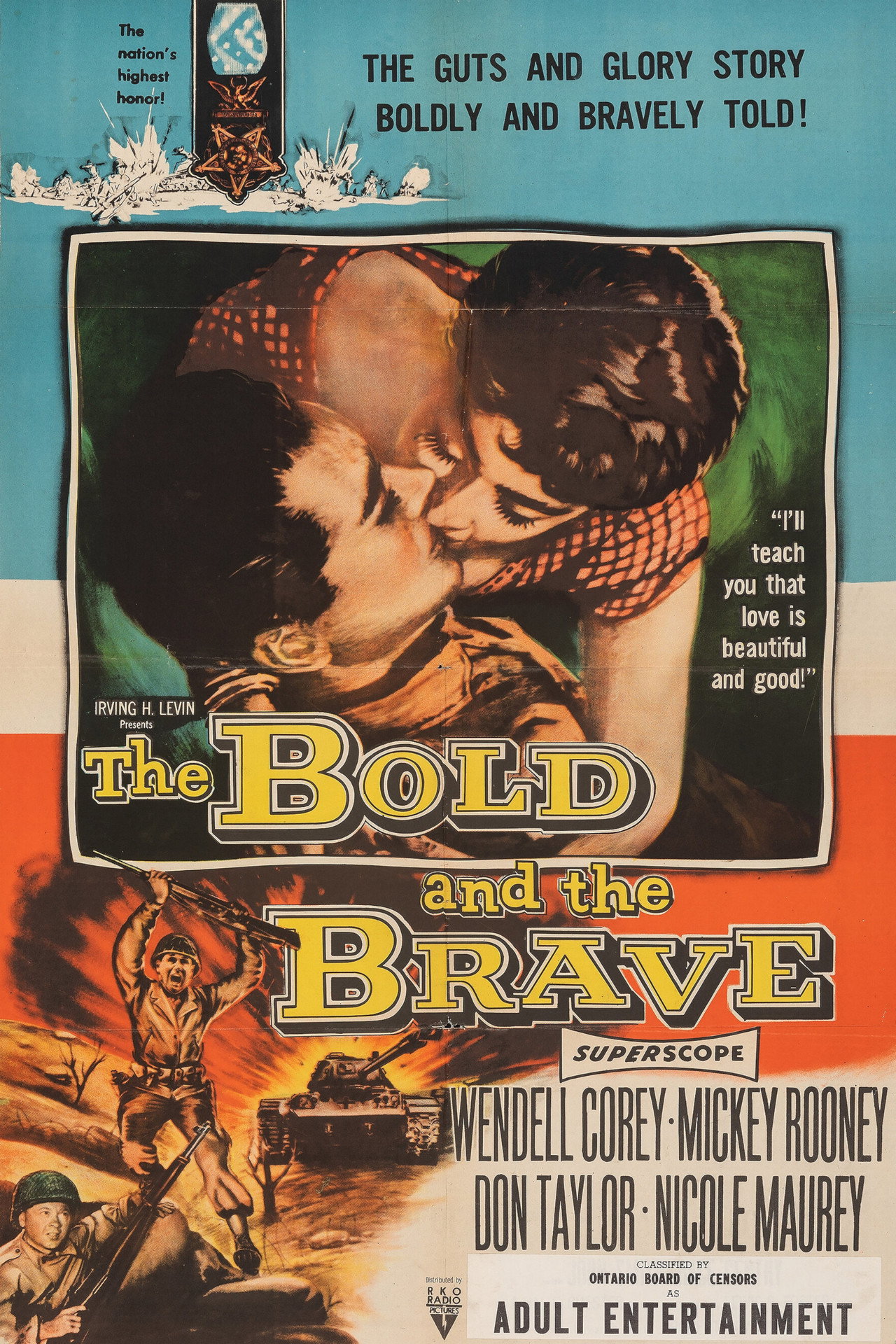 Pôster de The Bold and the Brave