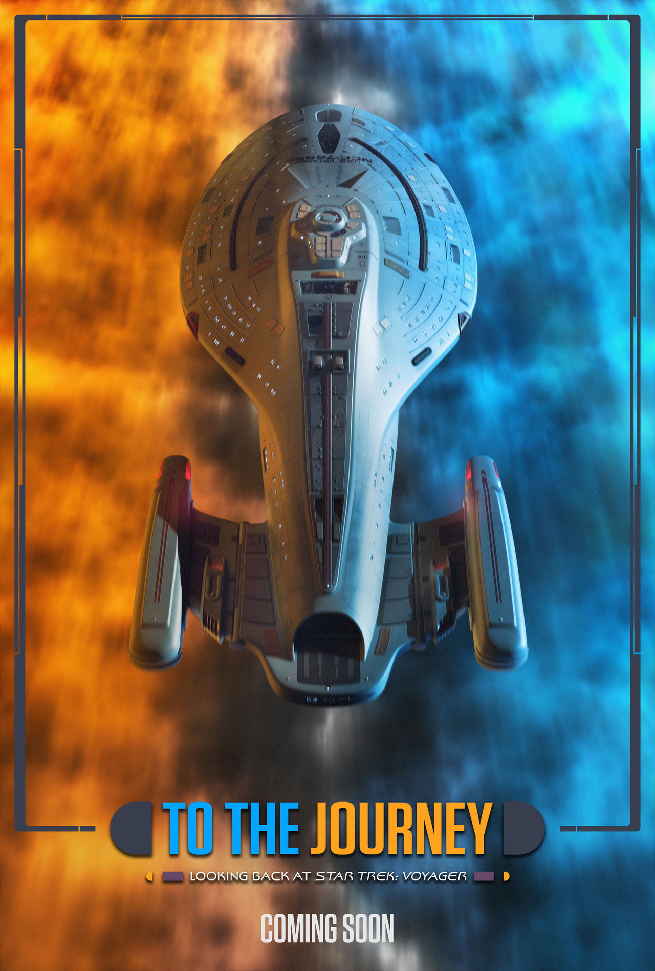 Pôster de To the Journey: Looking Back at Star Trek: Voyager