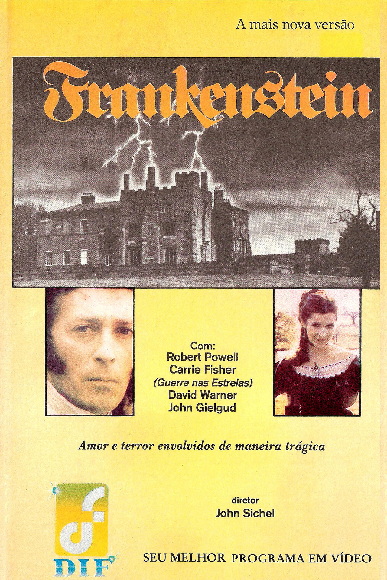 Pôster de Frankenstein A mais nova versão