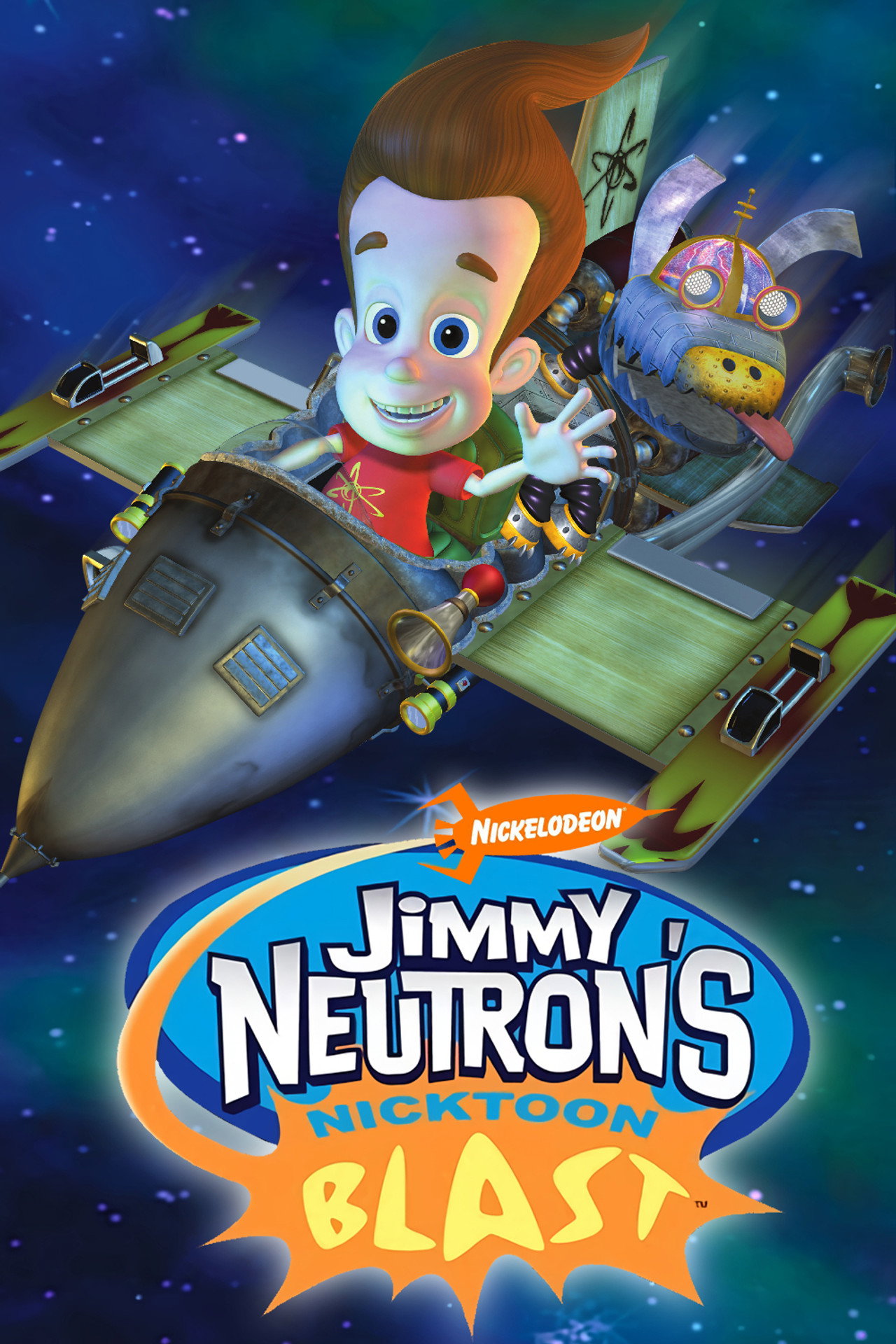 Pôster de Jimmy Neutron's Nicktoon Blast