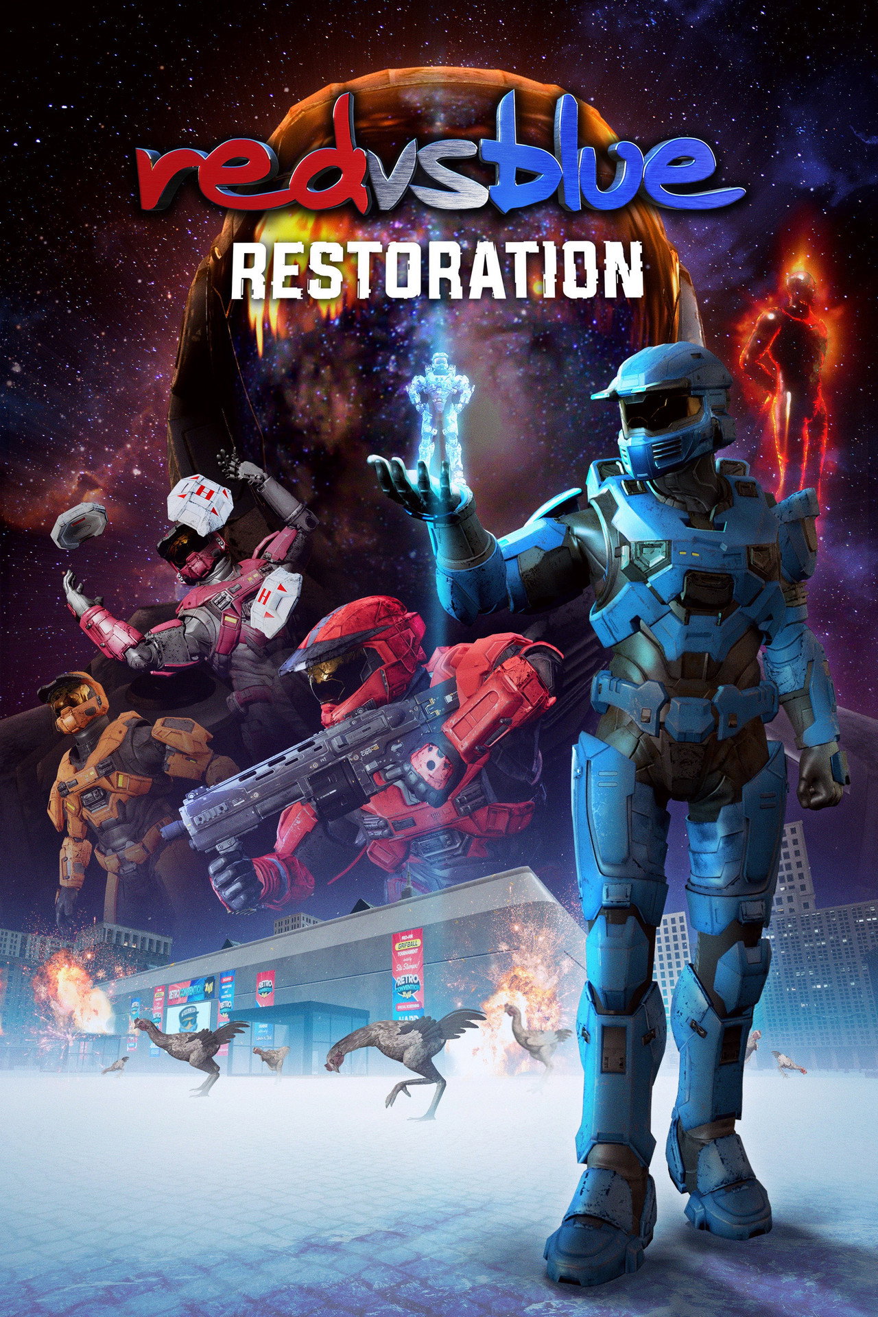 Pôster de Red vs. Blue: Restoration