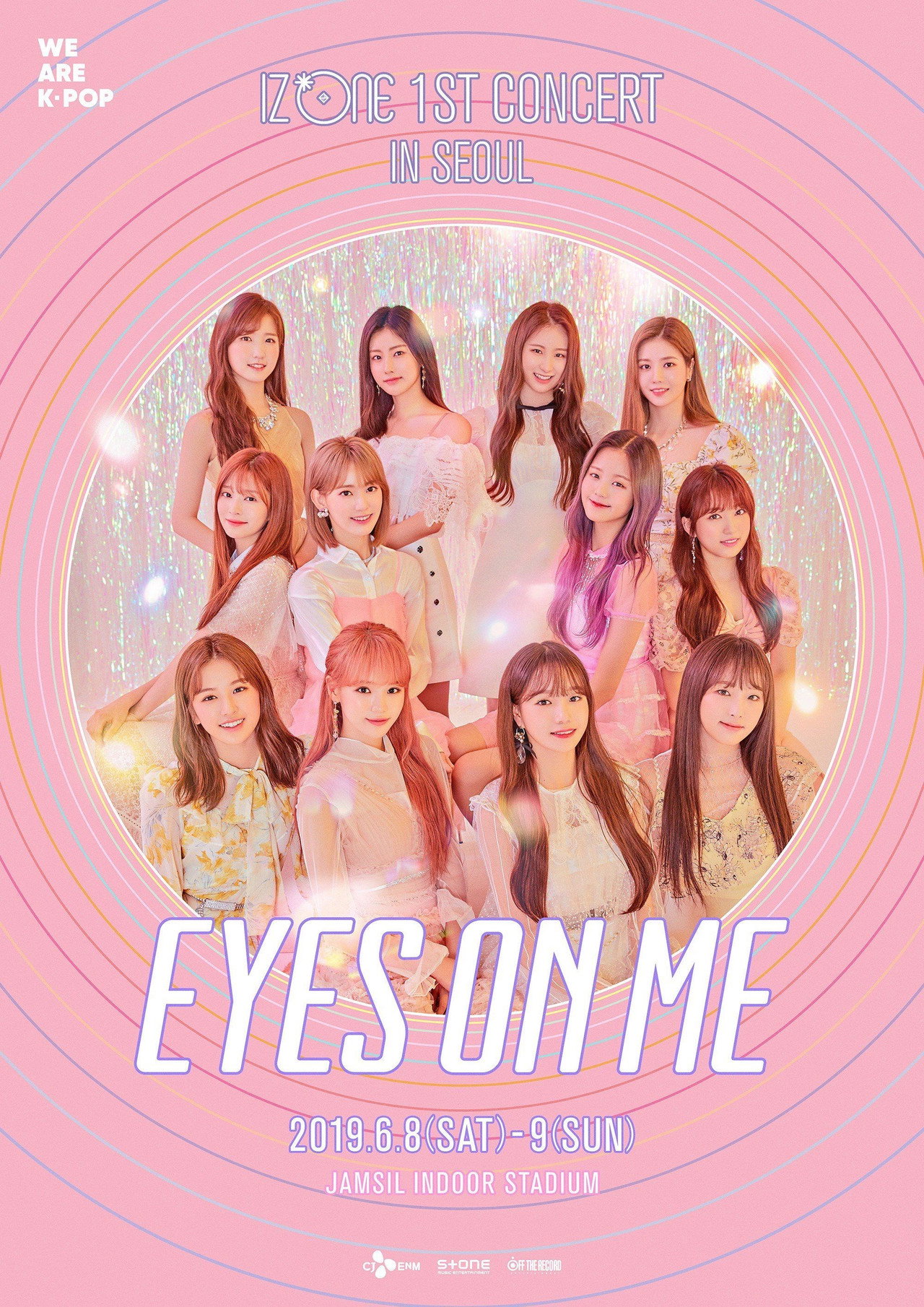 Pôster de 아이즈원 (IZ*ONE) - 1ST CONCERT IN SEOUL [EYES ON ME]