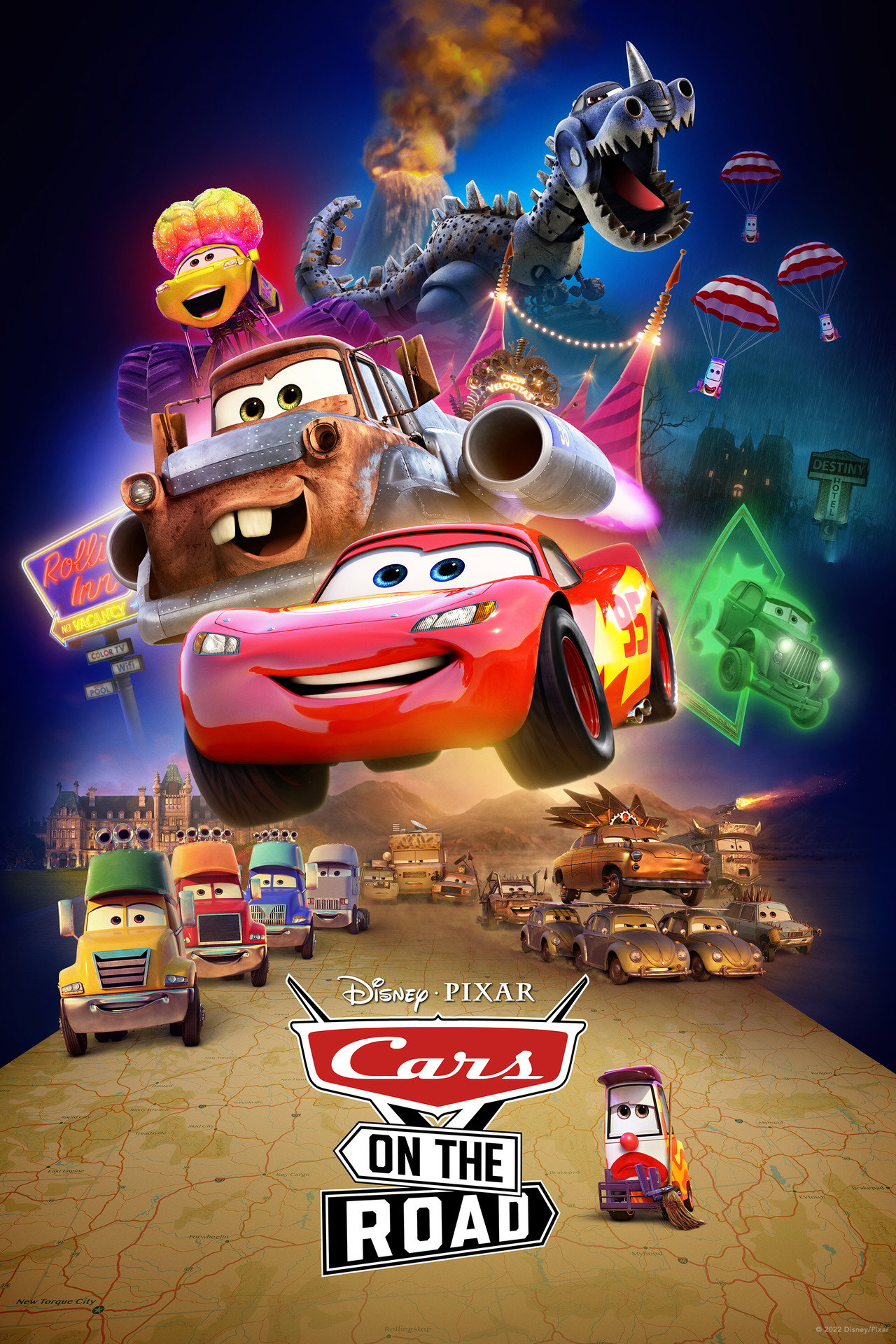 Pôster de Cars on the Road