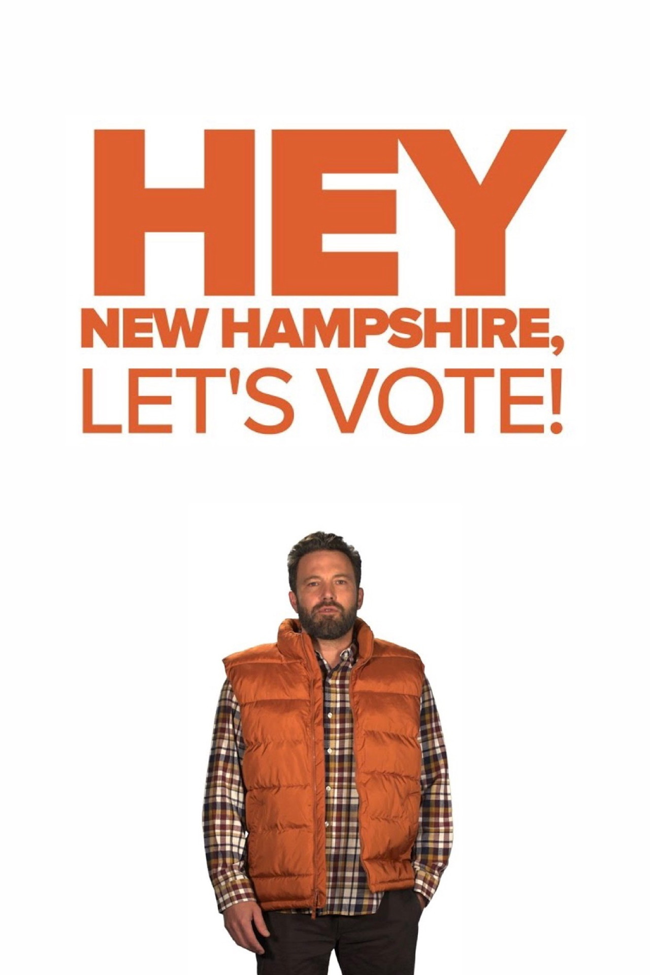 Pôster de Hey New Hampshire, Let's Vote!