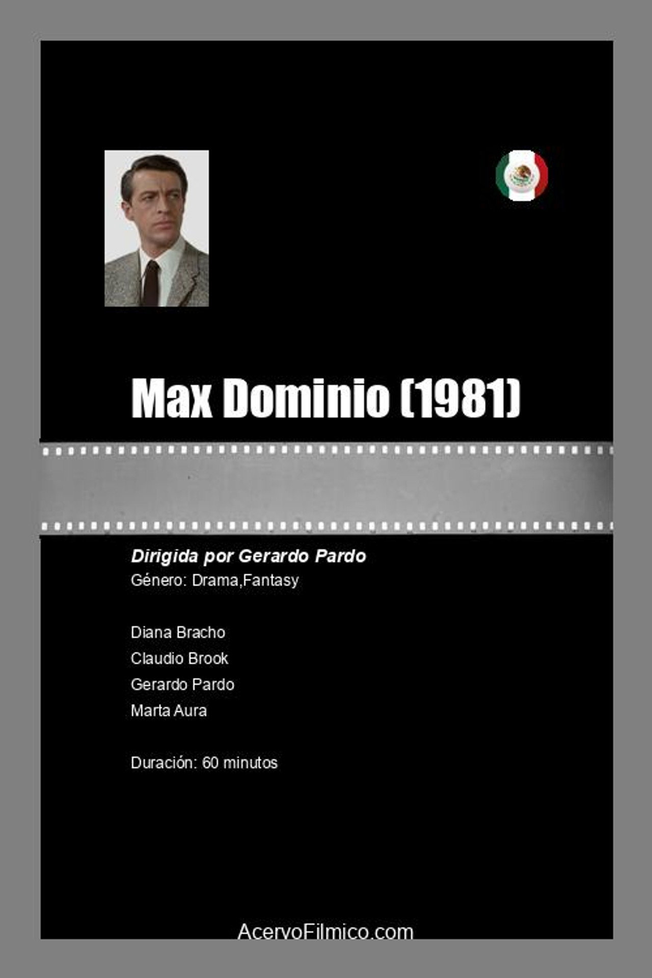 Pôster de Max Dominó