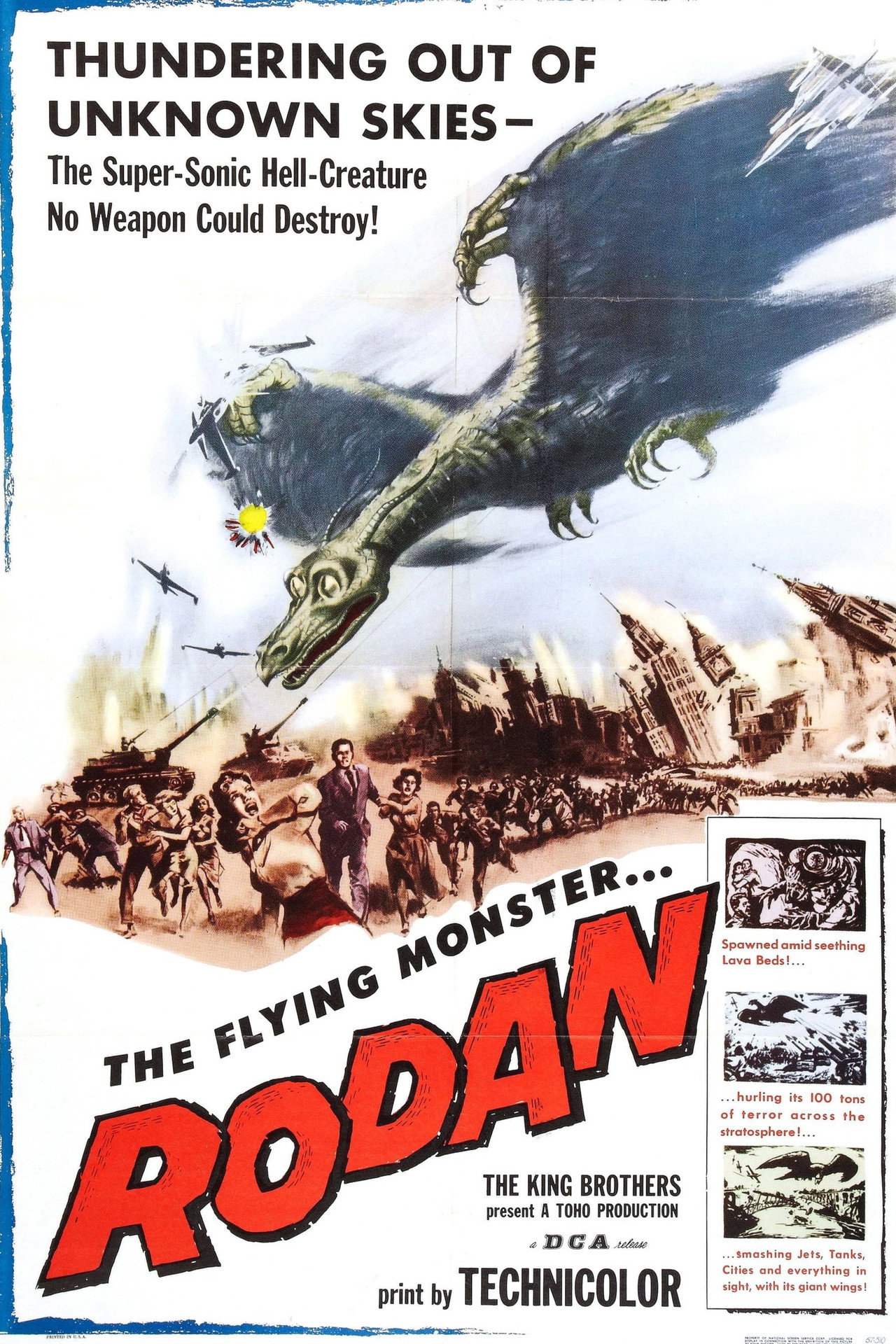 Pôster de Rodan! The Flying Monster