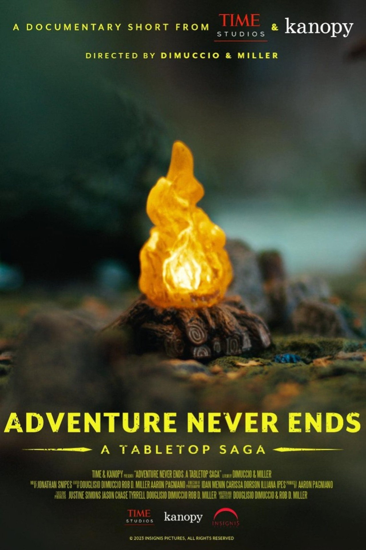 Pôster de Adventure Never Ends: A Tabletop Saga