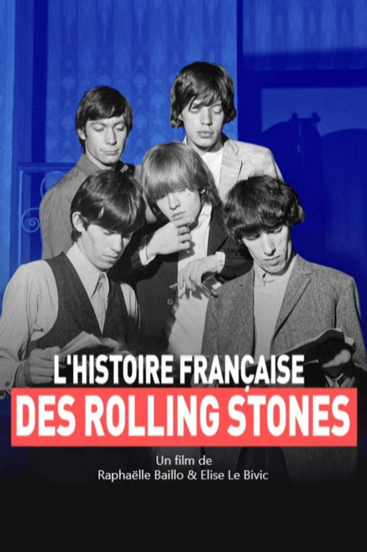 Pôster de L'histoire française des Rolling Stones
